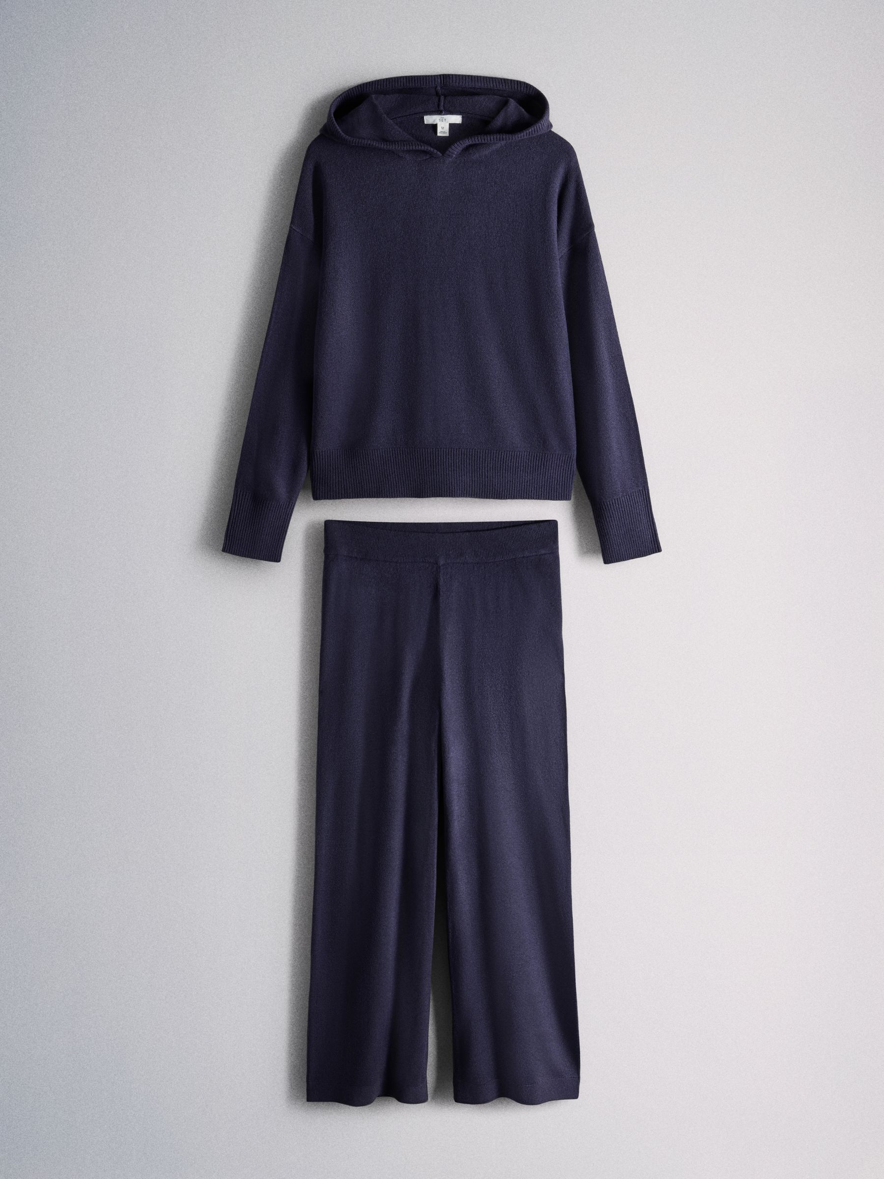 The Set Hoodies And Joggers Set - Navy Blue - Regular - SIP Still Life