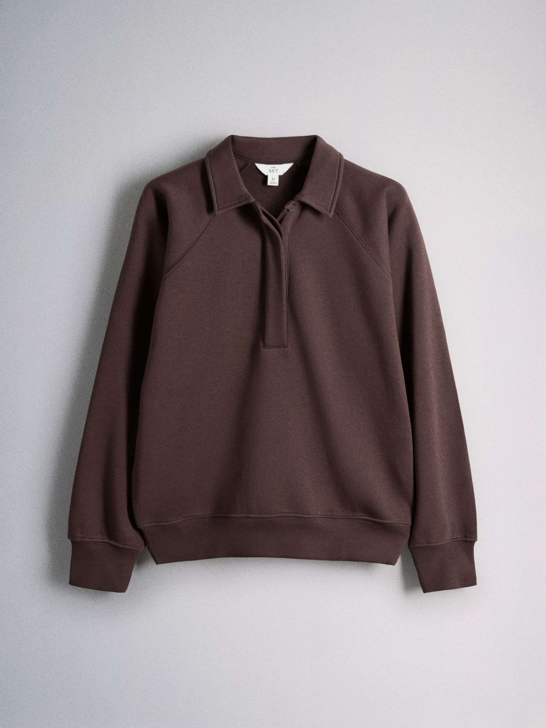 The Set 2 Pack Rugby Sweatshirts - Brown/Cream - Regular - SIP Still Life