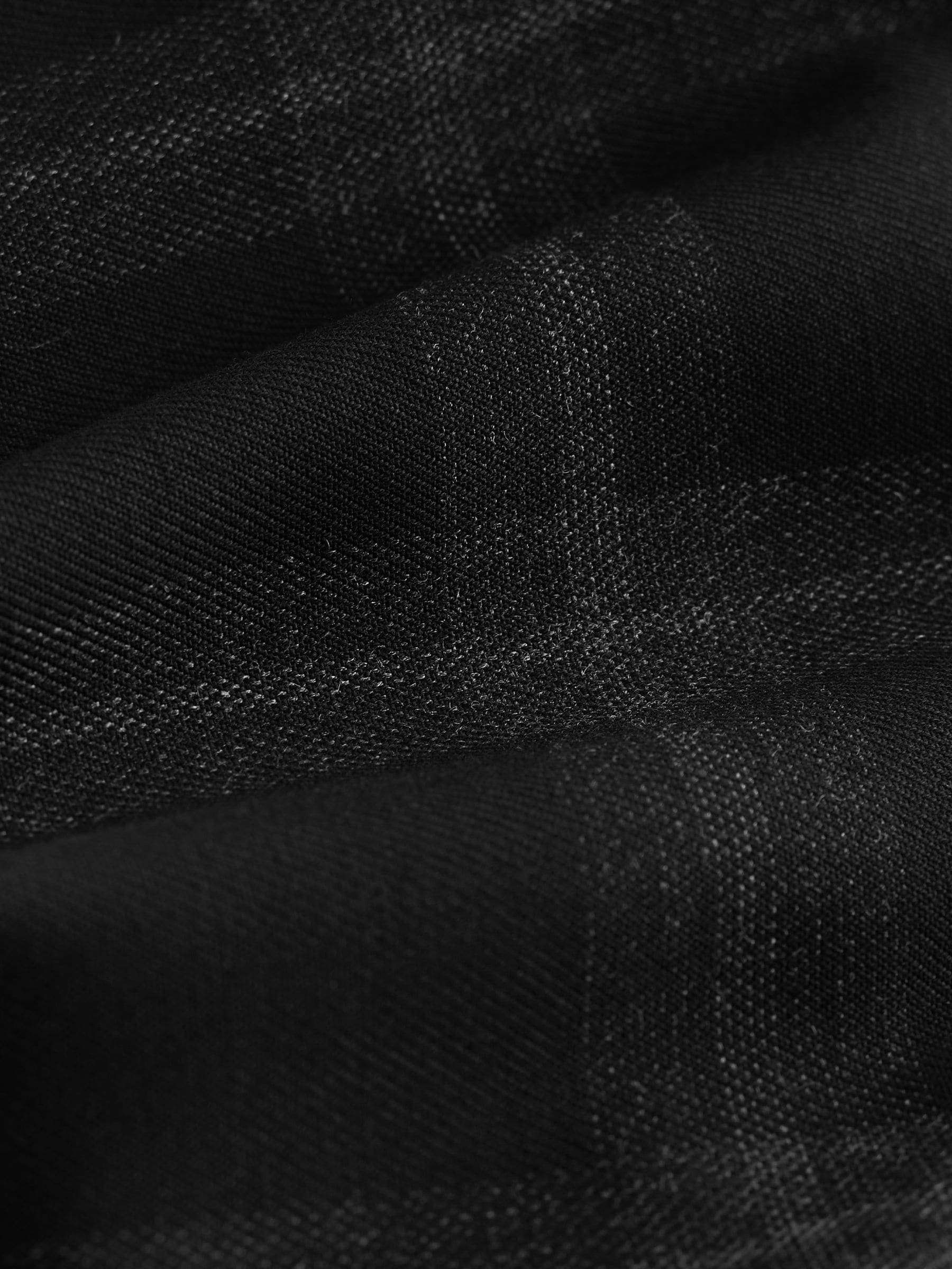 Check Midi Skirt - Black - Regular - SIP Still Life