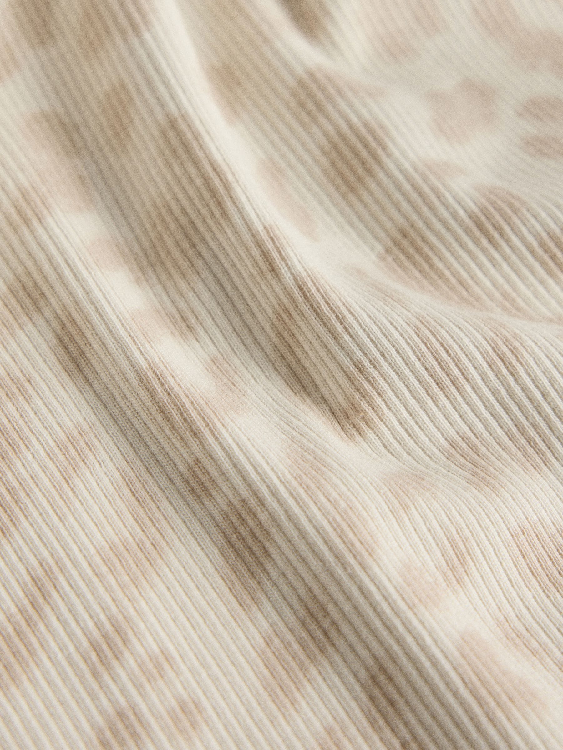 The Set 5 Pack Ribbed Long Sleeve T-Shirts - Brown/Cream/Animal/Neutral/Black - Regular - SIP Still Life