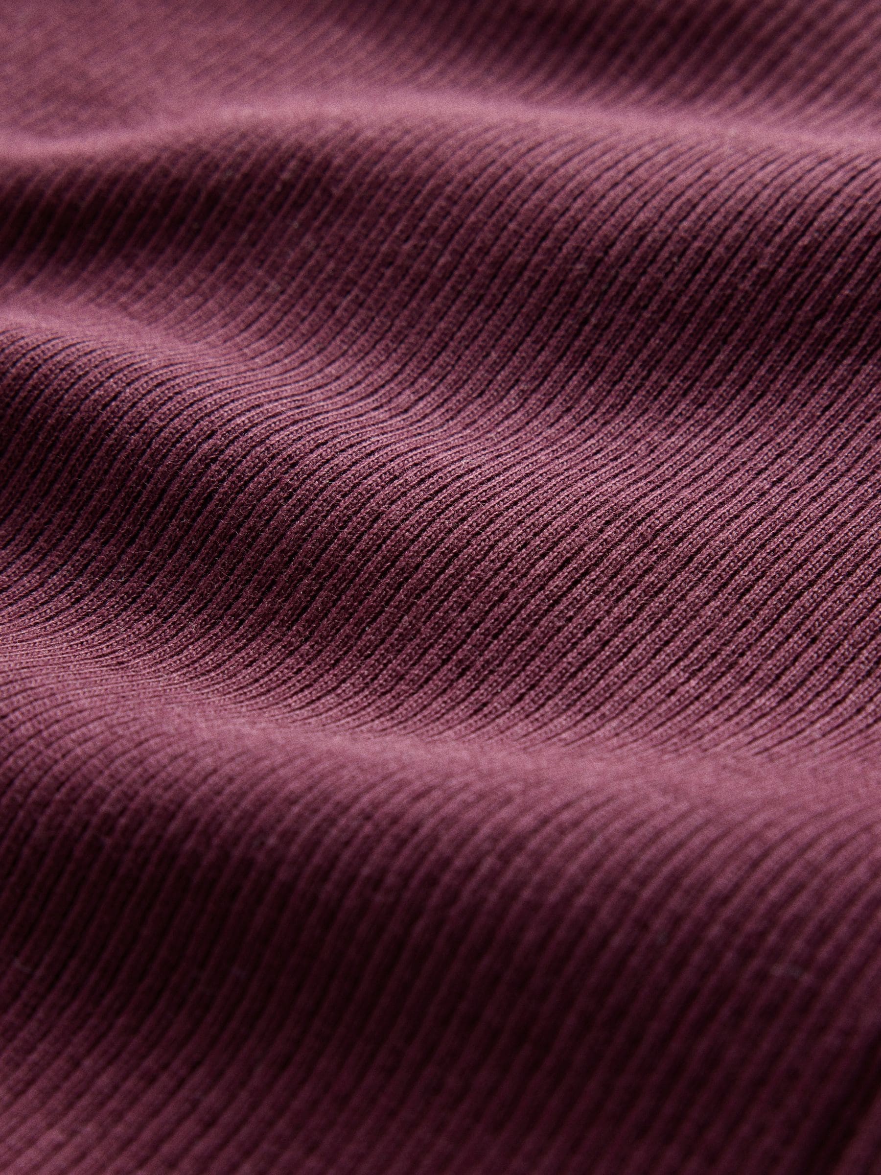 The Set 3 Pack Scallop Button Through Long Sleeve Tops - Burgundy/Berry/Cream - Regular - SIP Still Life