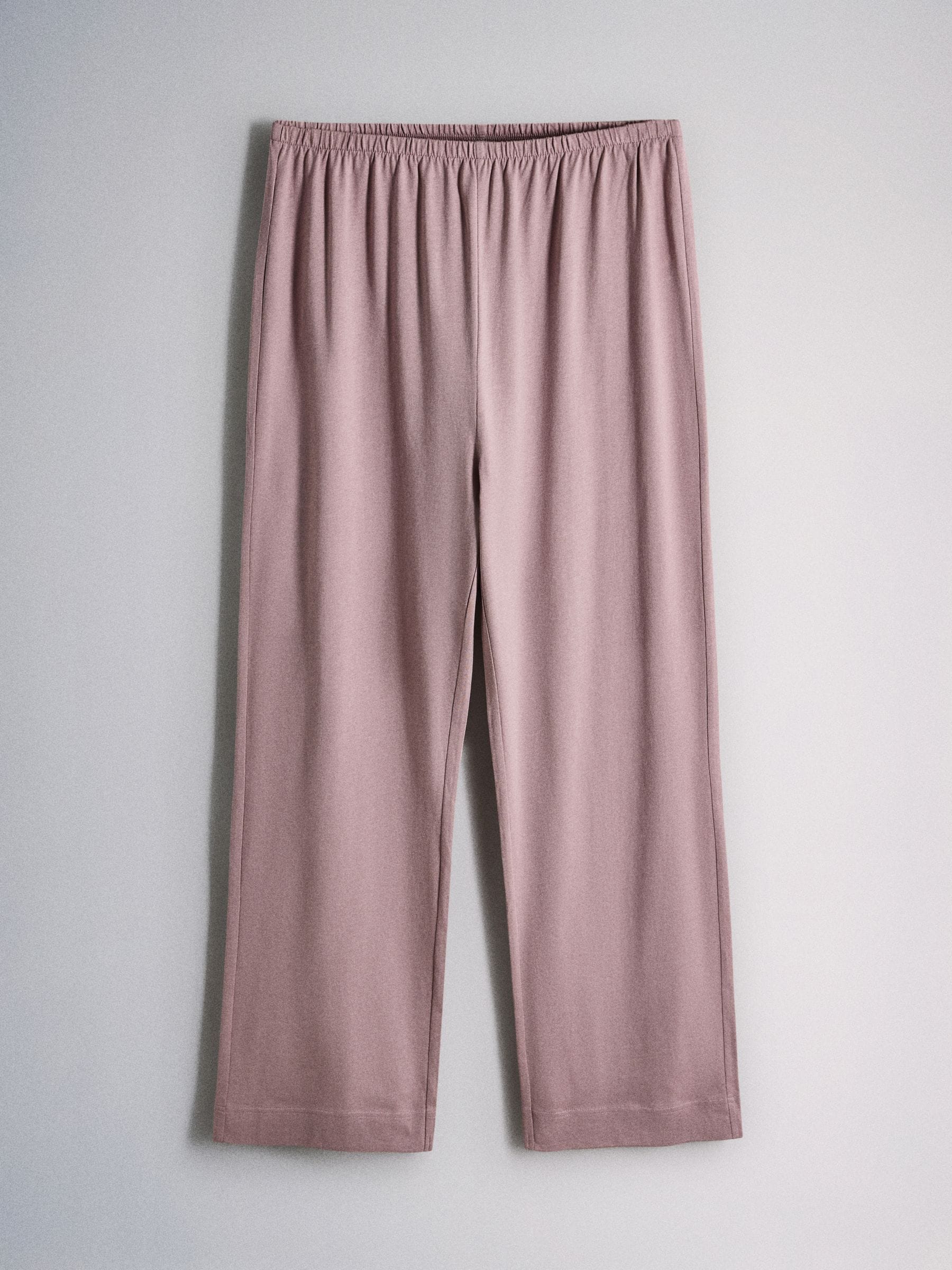 The Set 3 Pack Long Sleeve 100% Cotton Pyjamas - Burgundy Red/Purple/Sage Green - Regular - SIP Still Life
