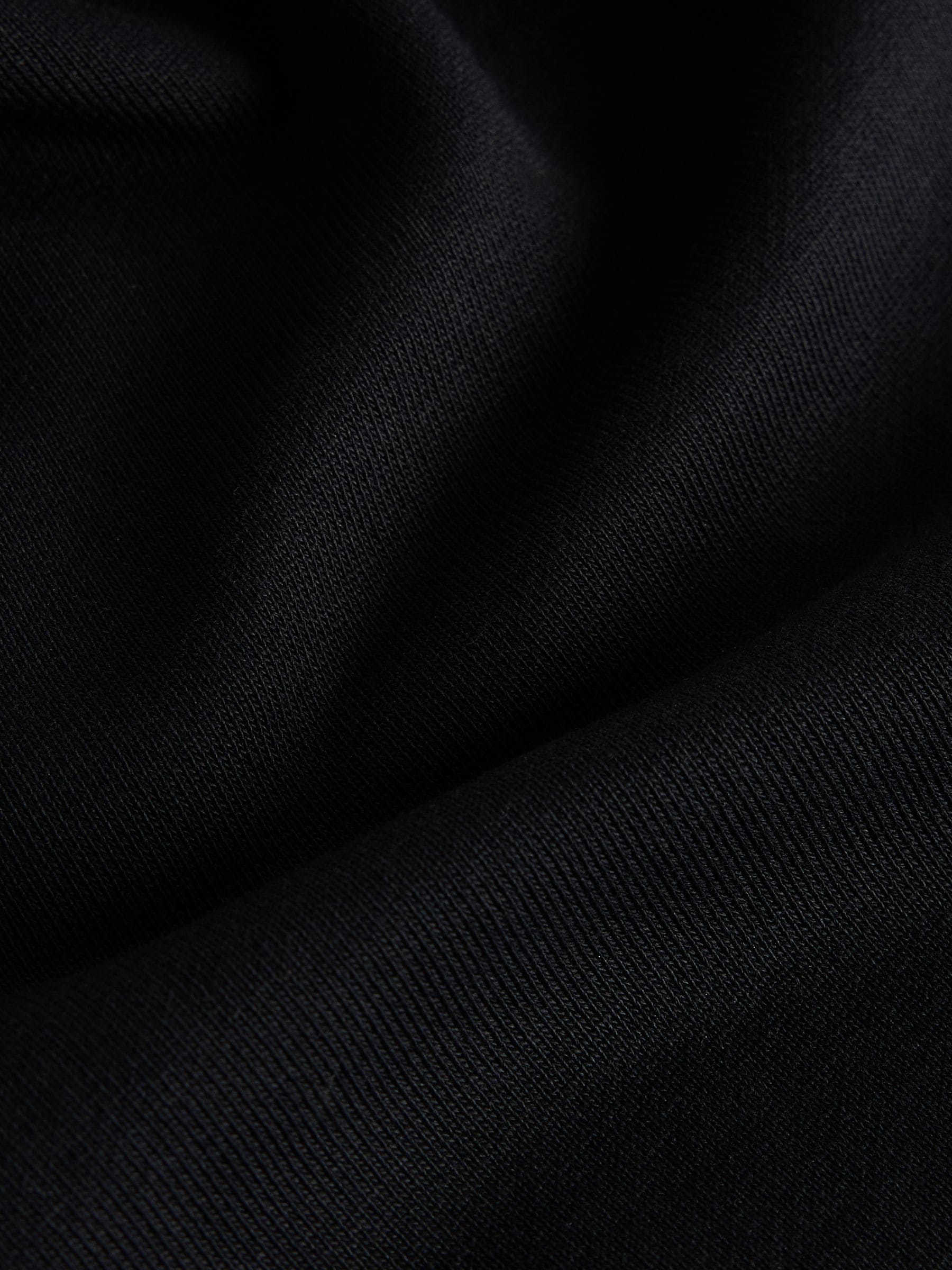 The Set Premium Half Zip Funnel Neck Sweater - Black - Regular - SIP Still Life