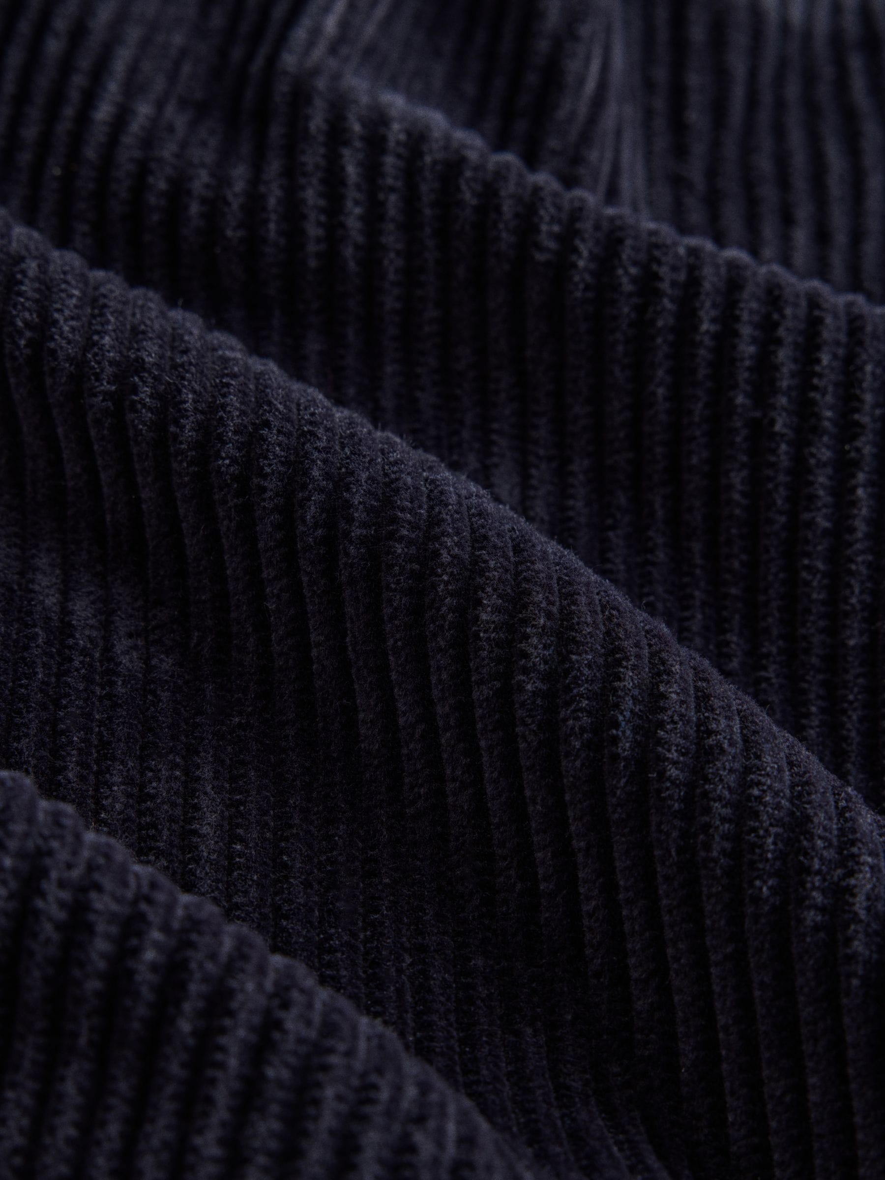The Set 2 Pack Corduroy Barrel Trousers - Navy/Cream - Regular - SIP Still Life