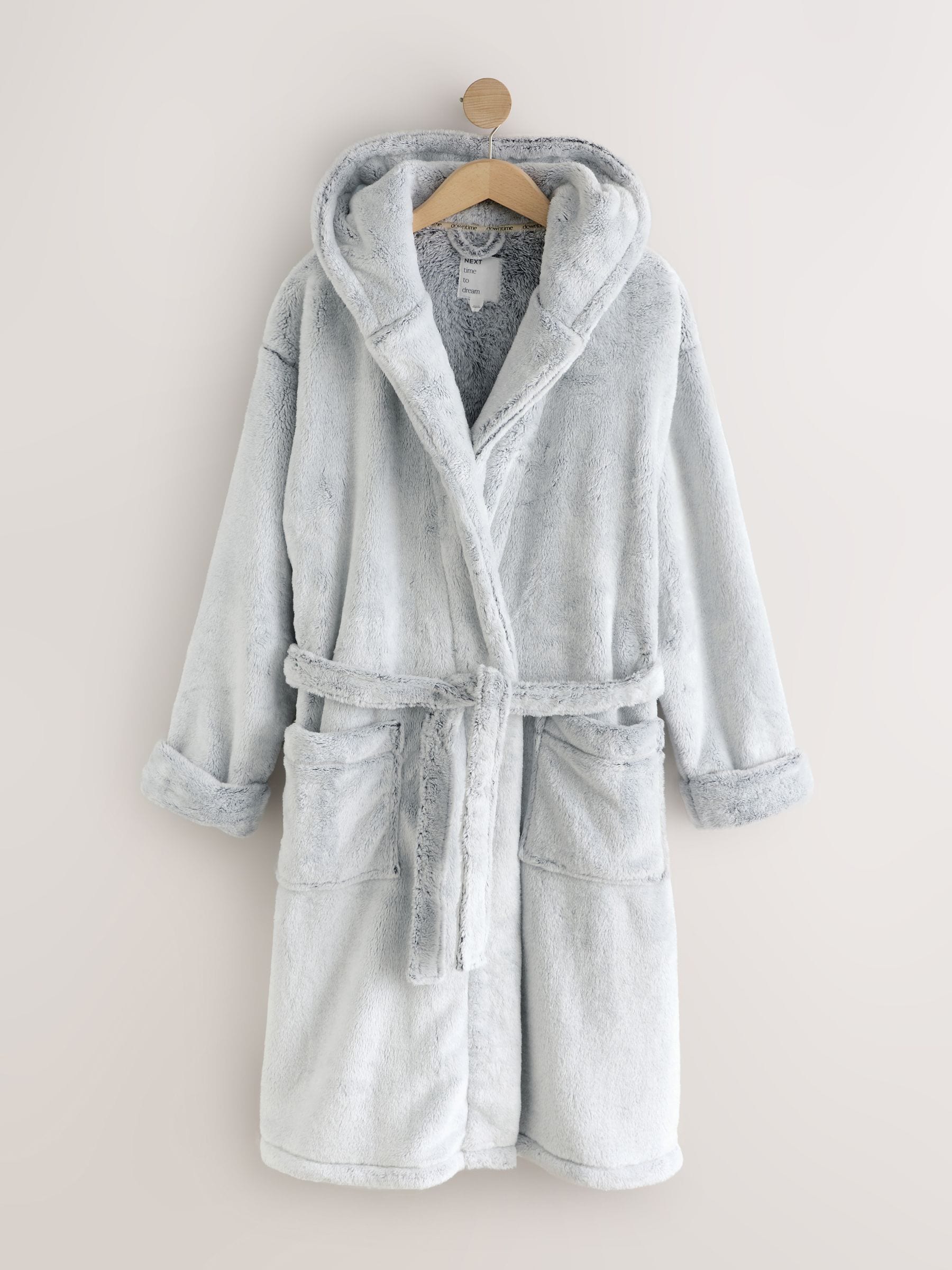 Snow Dressing Gown - Grey - Regular - SIP Still Life