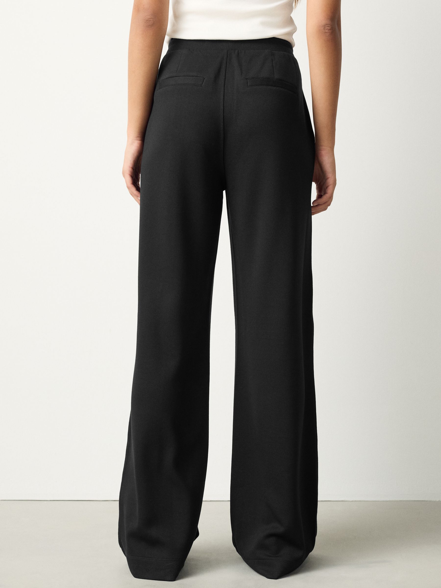 Wide Leg Joggers - Black - Reg/Long - SIP Worn