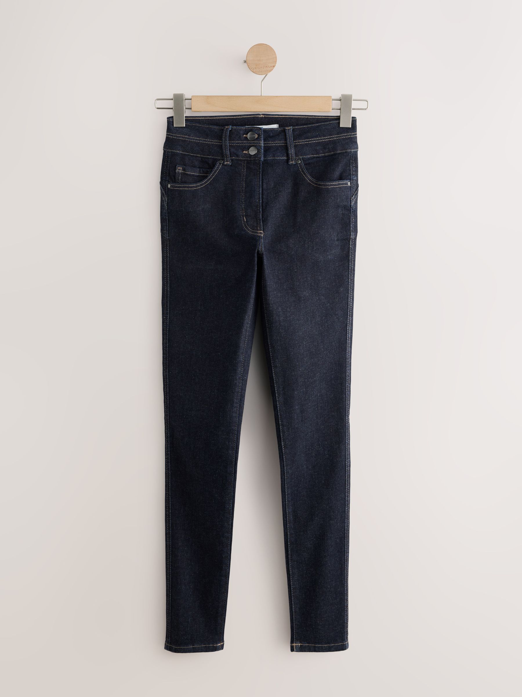 Lift Slim and Shape Skinny Jeans - Indigo Rinse Blue - Regular - SIP Still Life