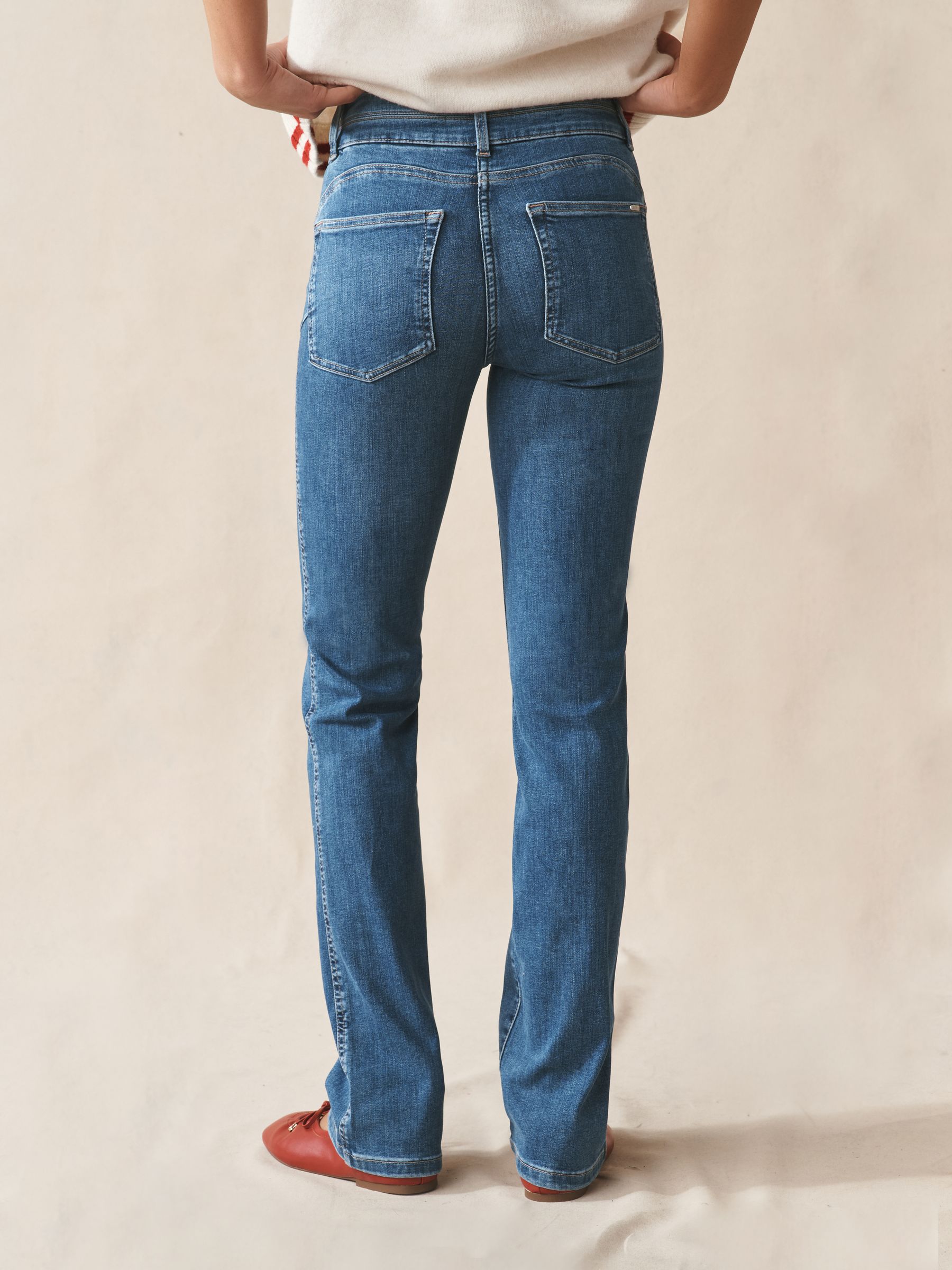 Lift Slim and Shape Bootcut Jeans - Blue - Regular - SIP Worn