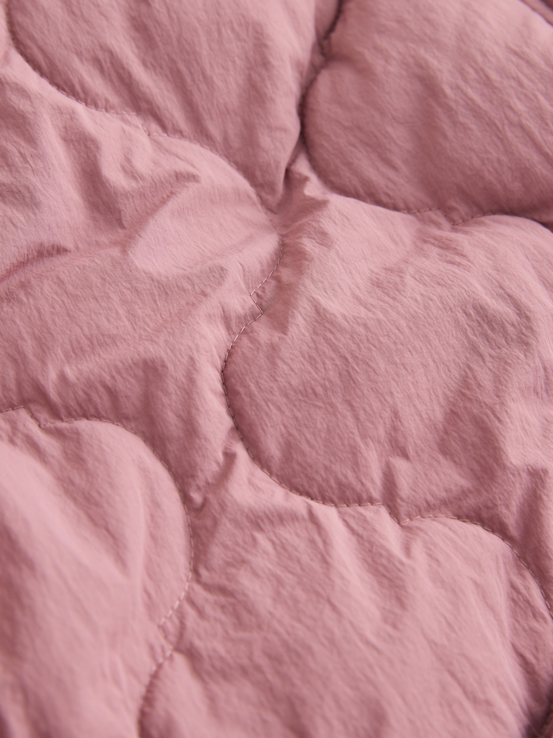 Shower Resistant Lightweight Quilted Jacket - Pink - Regular - SIP Still Life