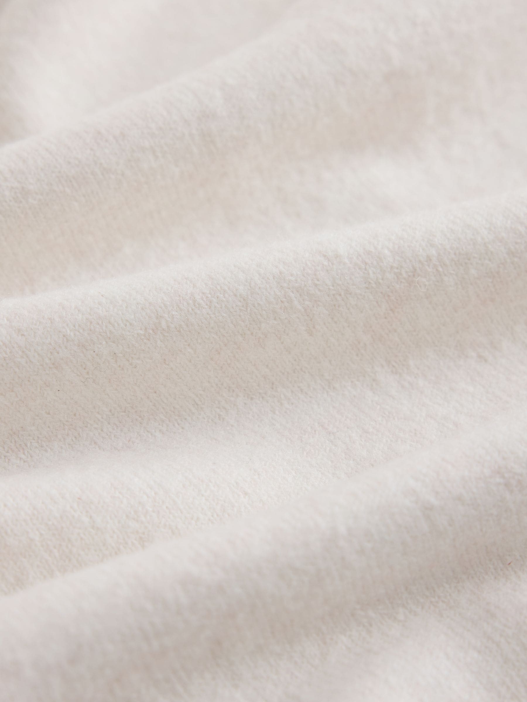 Supersoft V-Neck Long Sleeve Jumper - Ecru - Regular - SIP Still Life