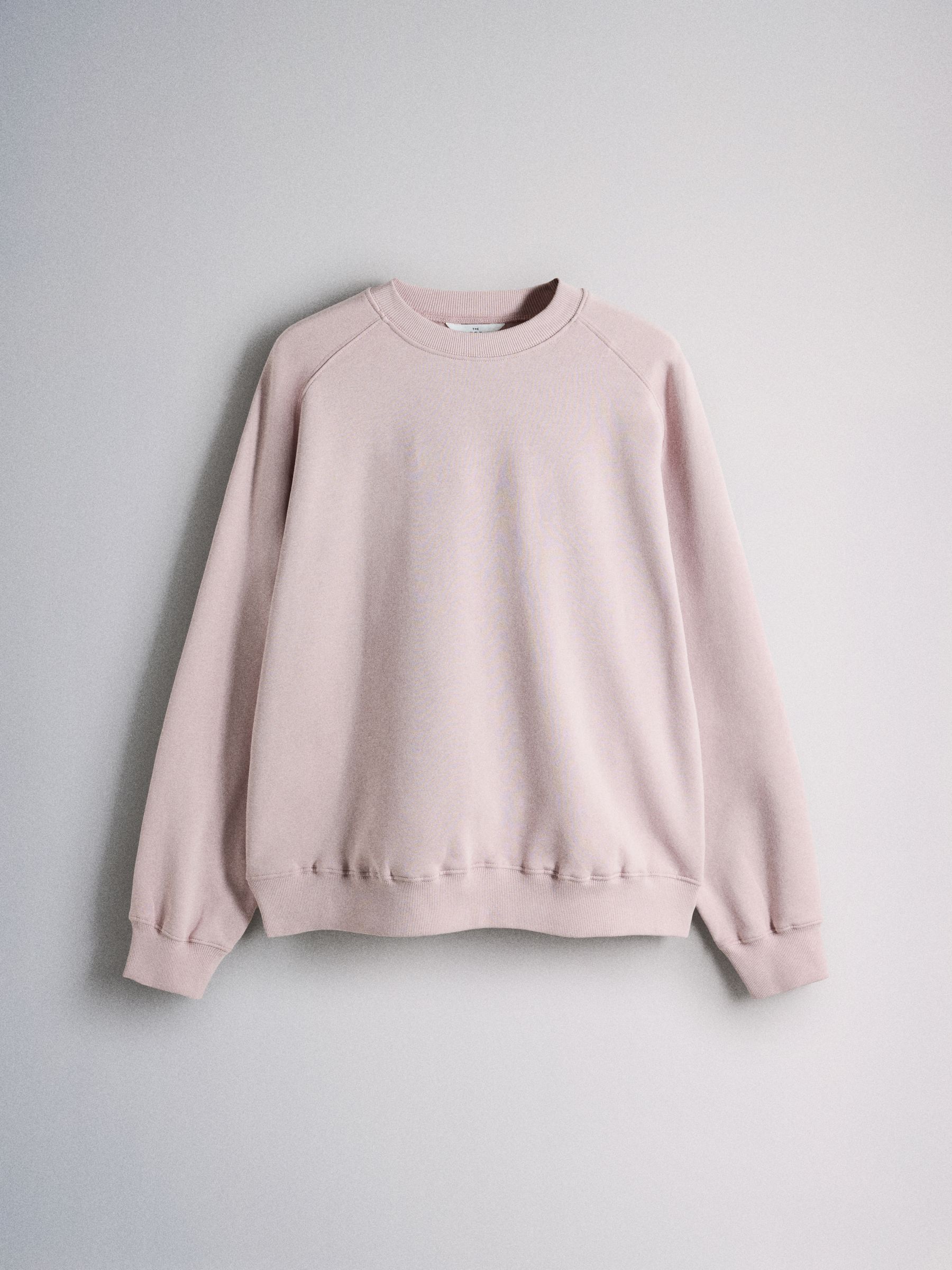 The Set 4 Pack Saddle Sleeve Crew Neck Sweatshirts - Light Blue/Berry/Light Pink/Navy - Regular - SIP Still Life