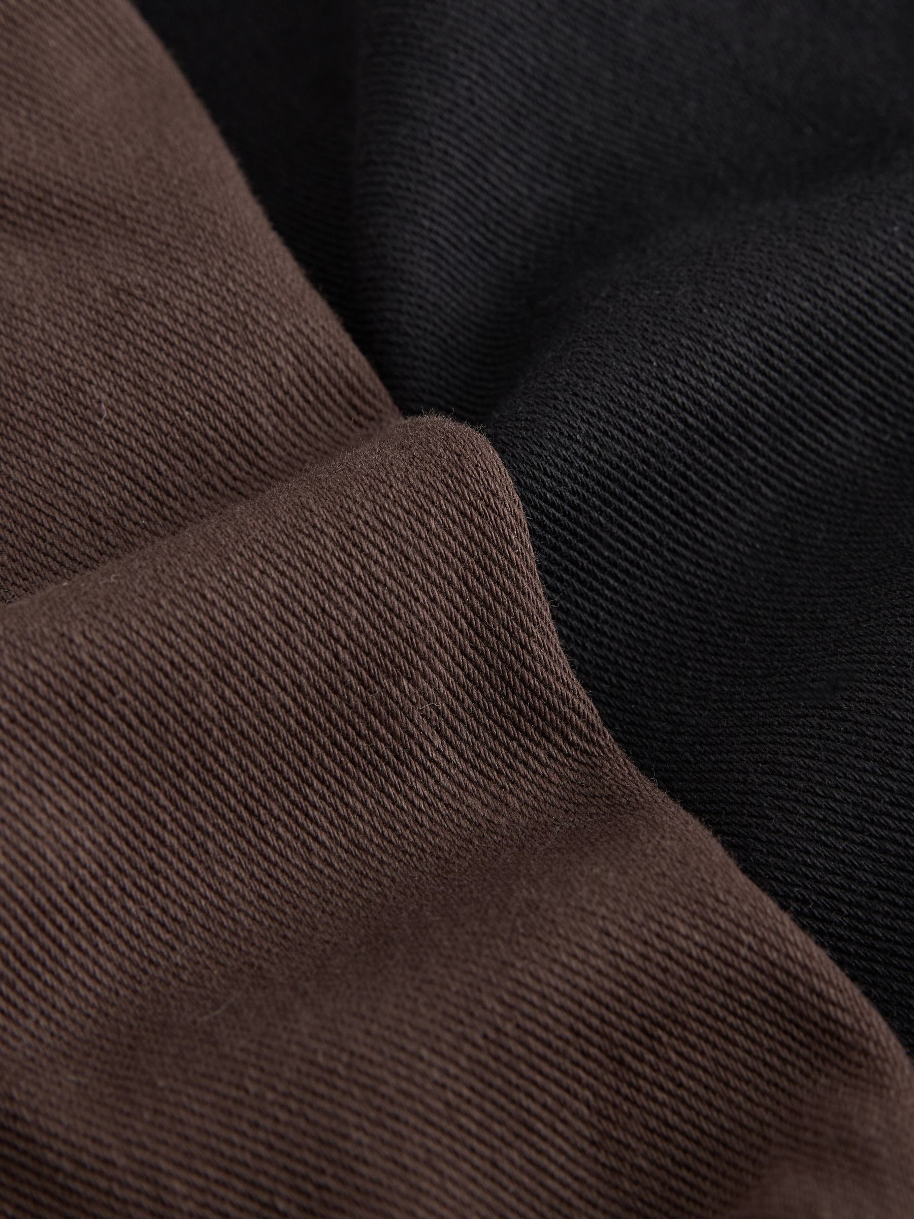 Full Length Jersey Denim Bootcut Leggings 2 Pack - Black/ Chocolate Brown - Regular - SIP Still Life