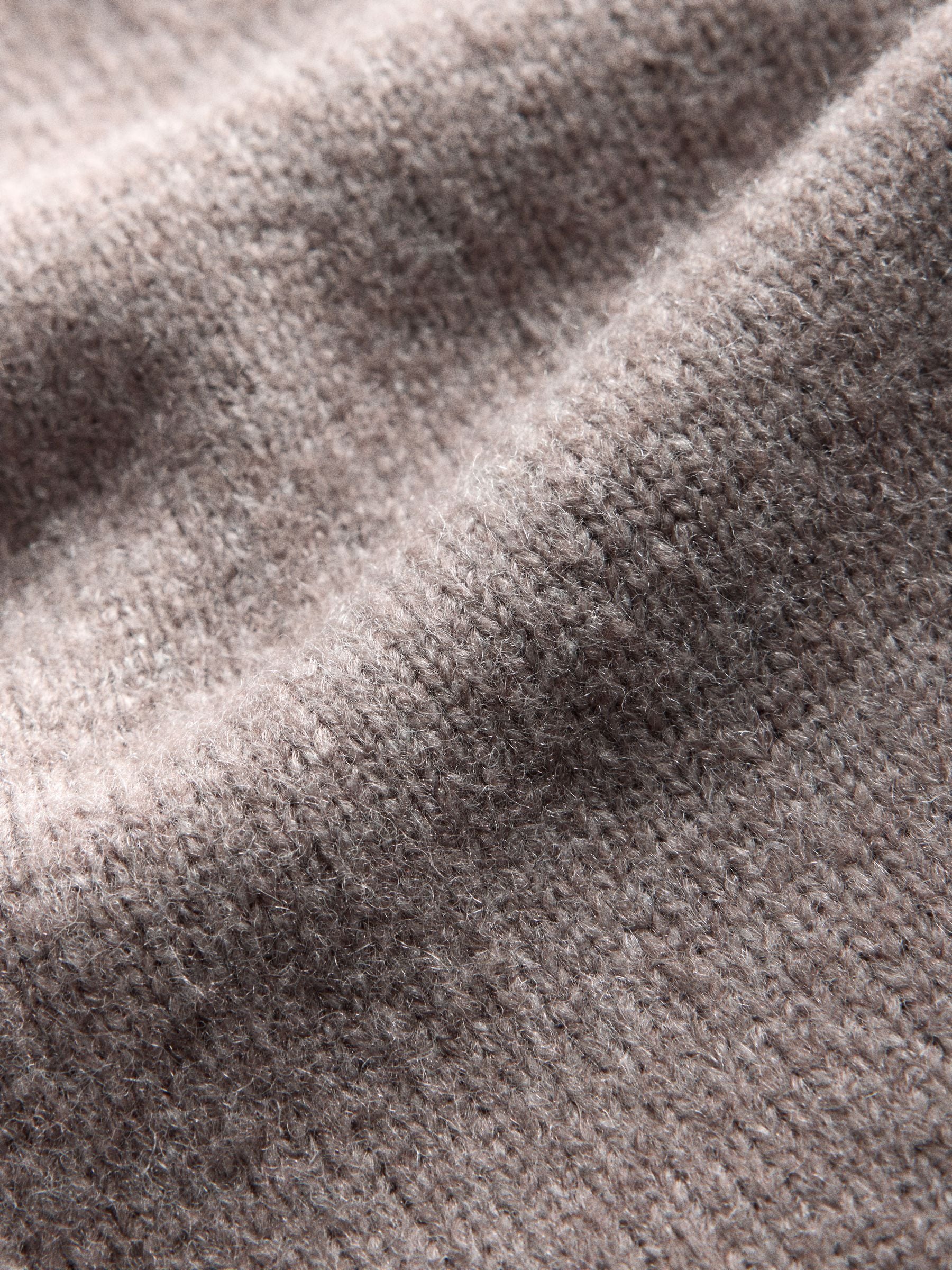 The Set Wool Blend Coord Cardigan & Legging Set - Mink Marl/Brown - Regular - SIP Still Life