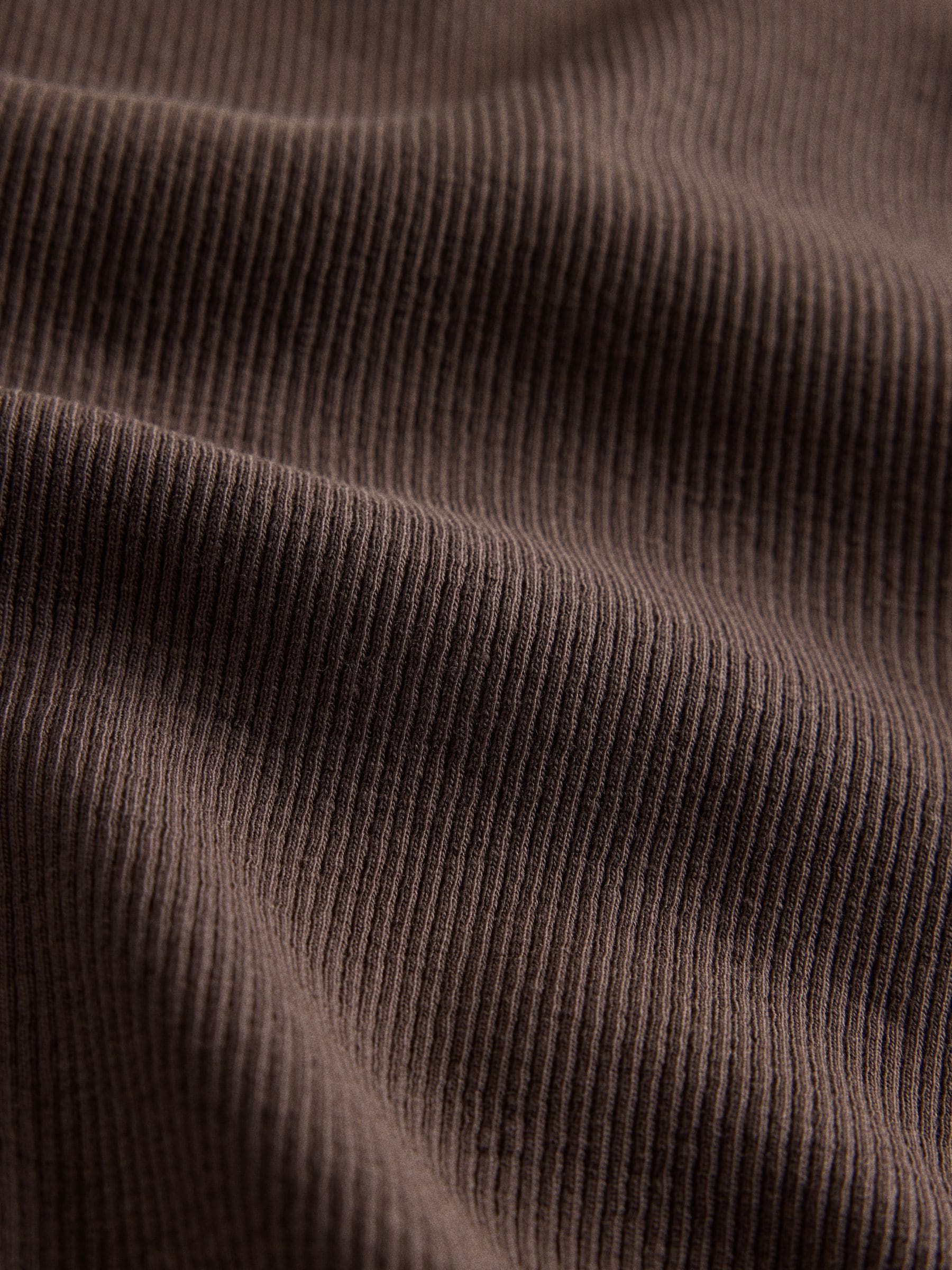 The Set 5 Pack Long Sleeve Ribbed Lace Scoop Tops - Navy/Brown/Tan/White/Oat Marl - Regular - SIP Still Life