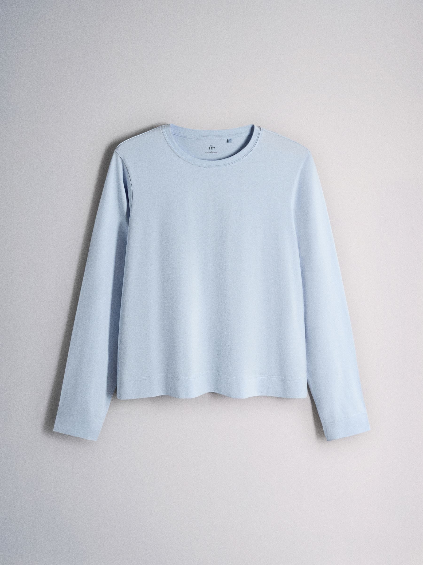The Set 3 Pack Long Sleeve 100% Cotton Pyjamas - Blue/Light Taupe/Blue Star Print - Regular - SIP Still Life