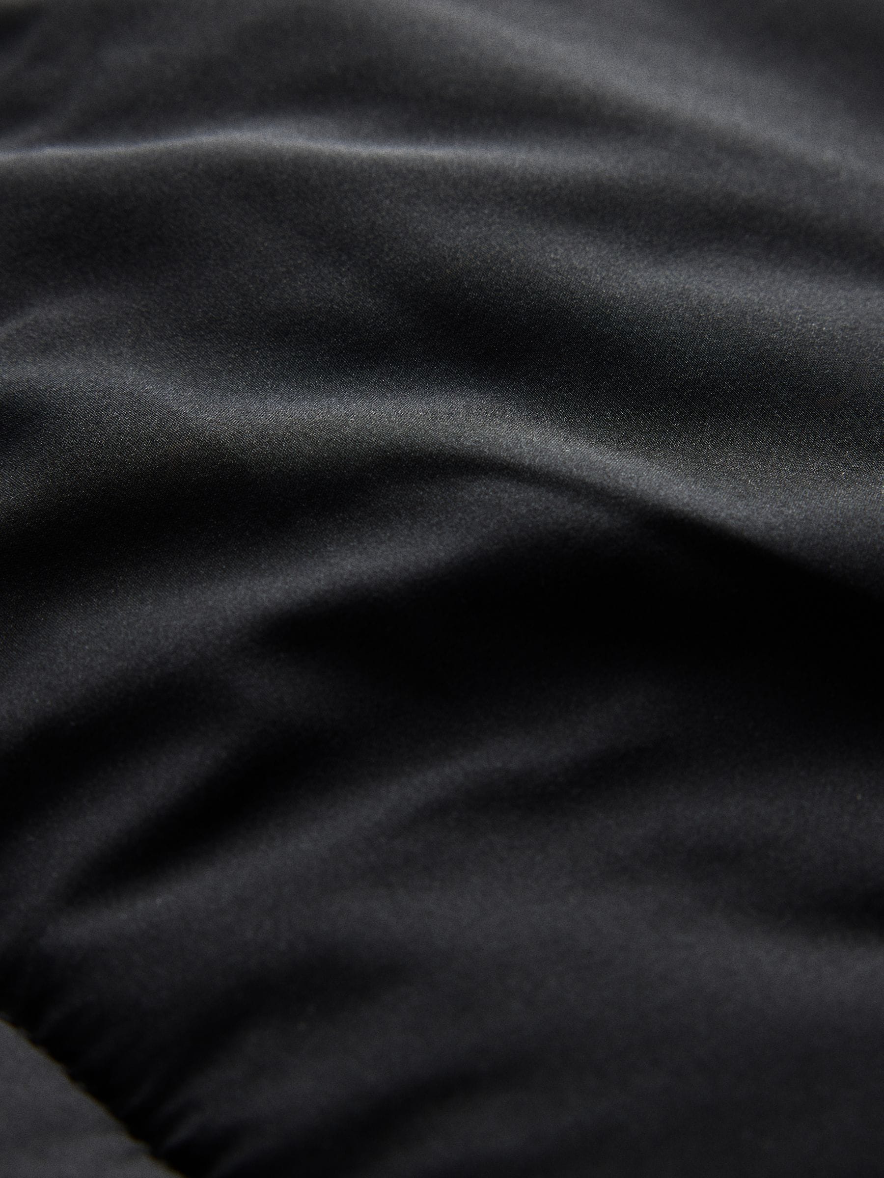 The Set Showerproof Padded Maxi Coat - Black - Regular - SIP Still Life