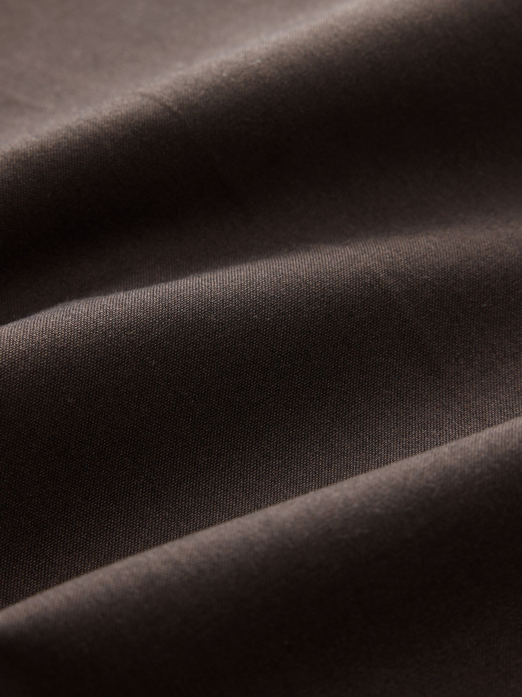 Tailored Slim Trousers With Wool - Chocolate Brown - Regular - SIP Still Life
