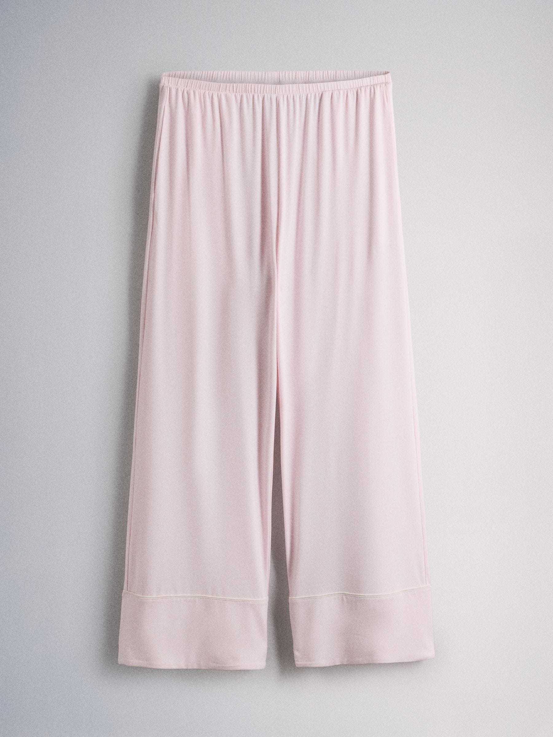 The Set 2 Pack Viscose Blend Button Through Long Pyjamas - Pink / Stripe - Regular - SIP Still Life