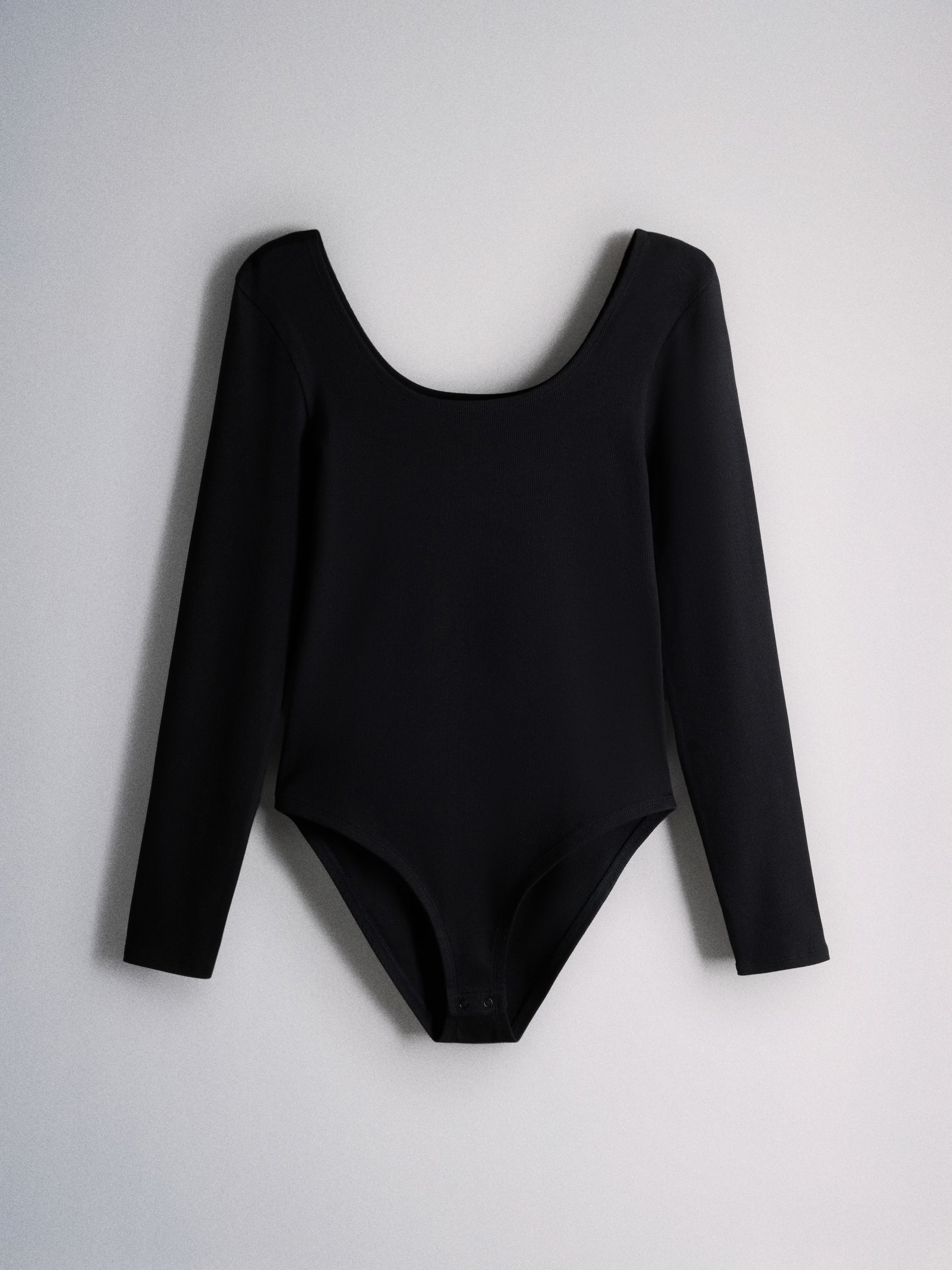 The Set 3 Pack Ribbed Long Sleeve Bodysuits - Black/Brown/Cream - Regular - SIP Still Life