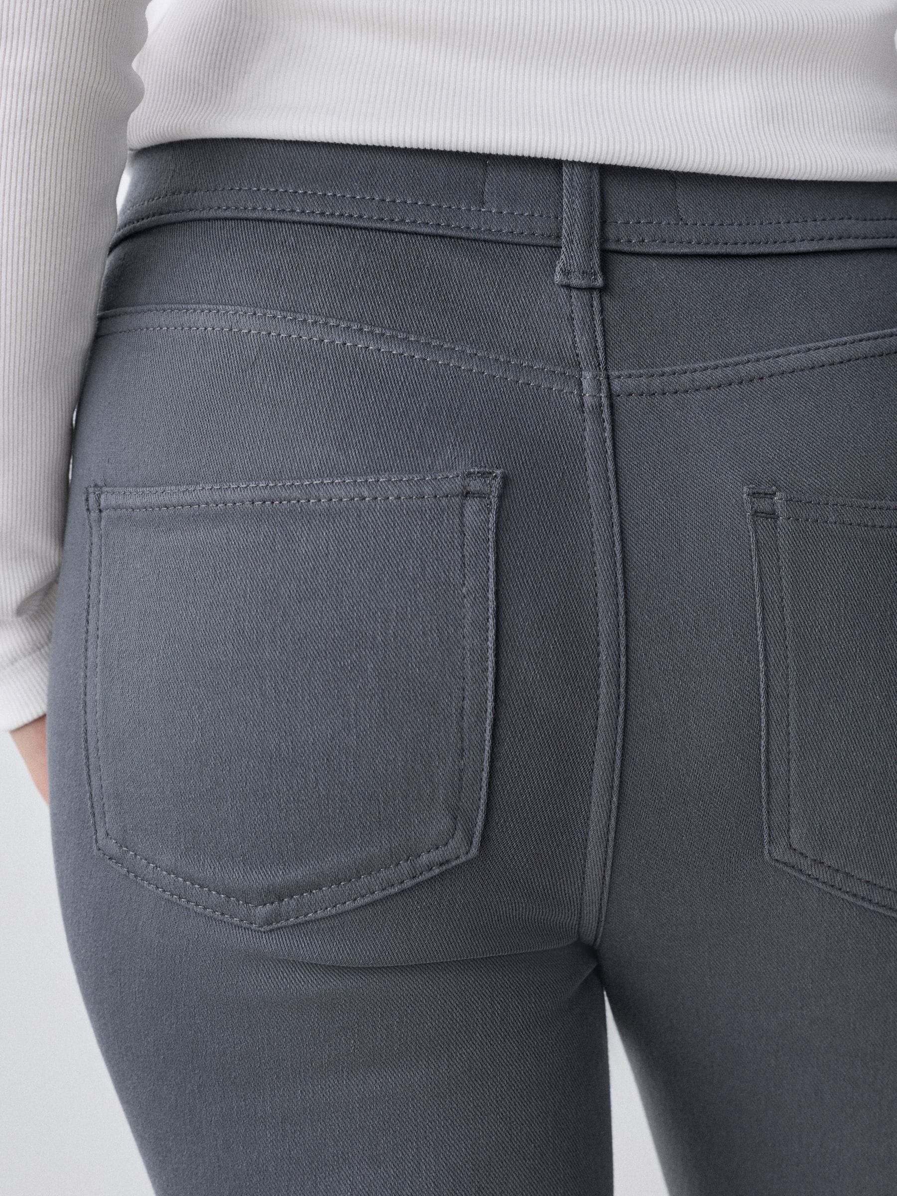 Jersey Denim Leggings - Grey - Regular - SIP Worn