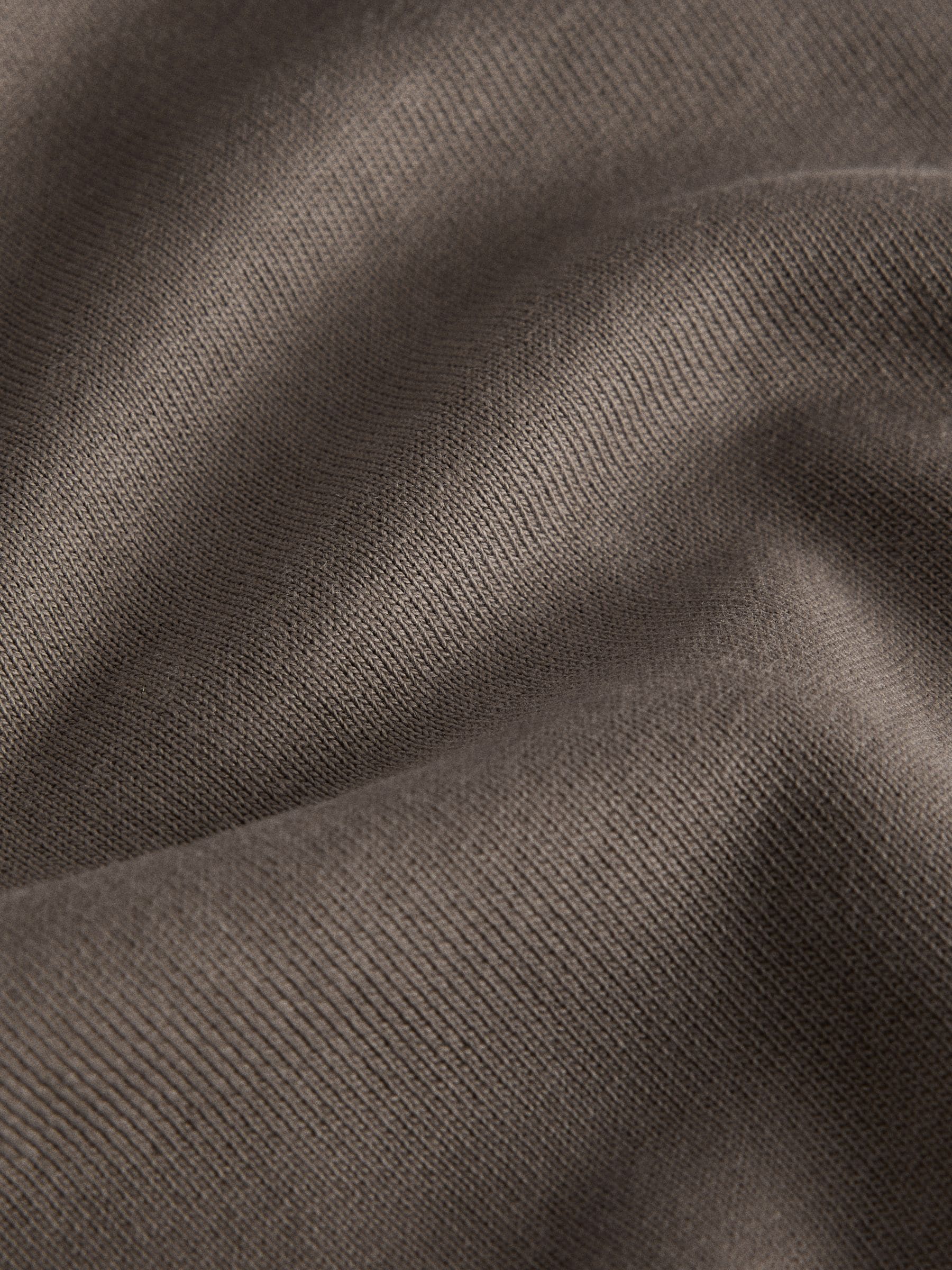 The Set Premium Half Zip Funnel Neck Sweater - Neutral Taupe - Regular - SIP Still Life