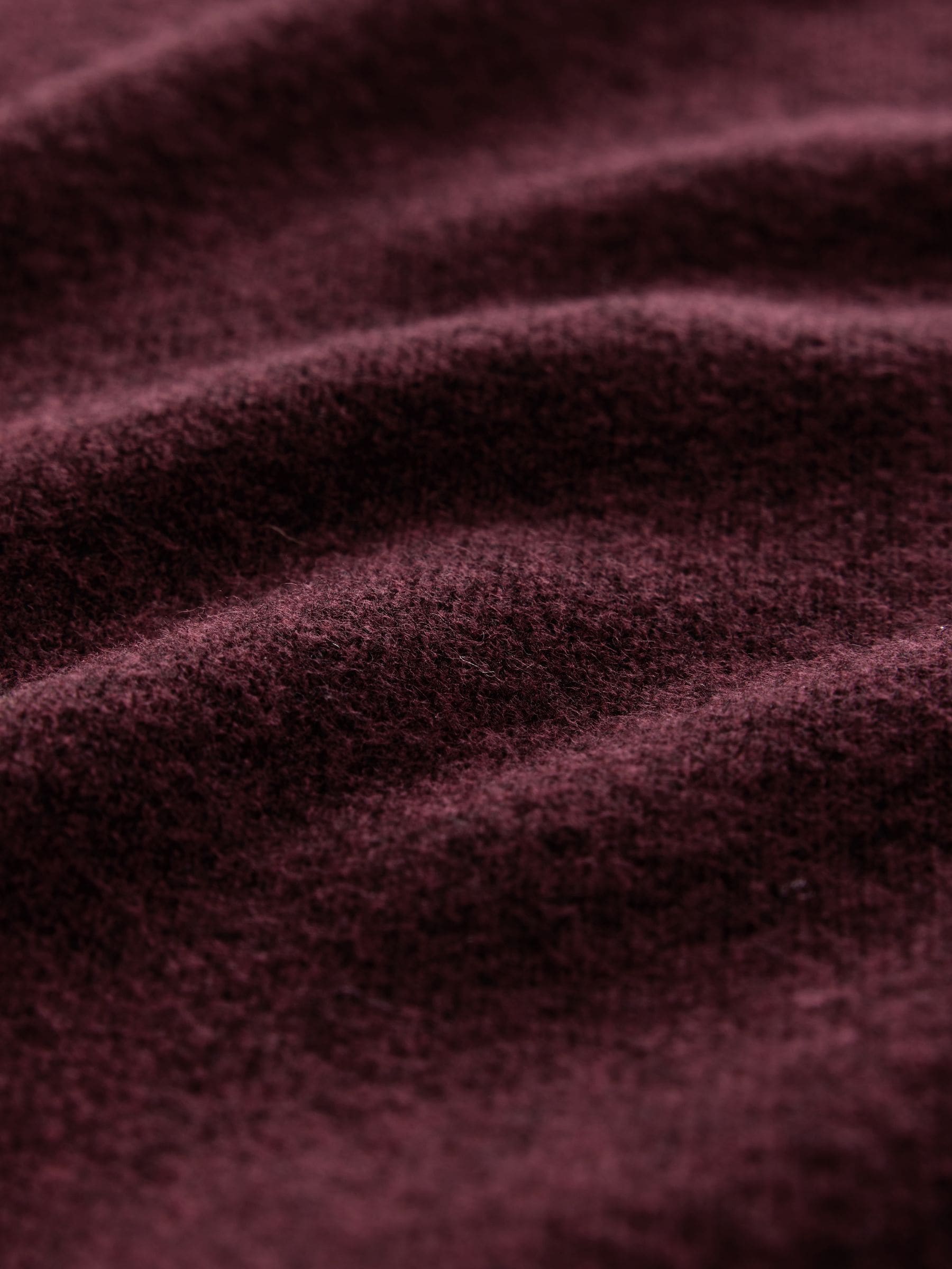 Supersoft Short Sleeve Knitted T-Shirt - Burgundy Red - Regular - SIP Still Life