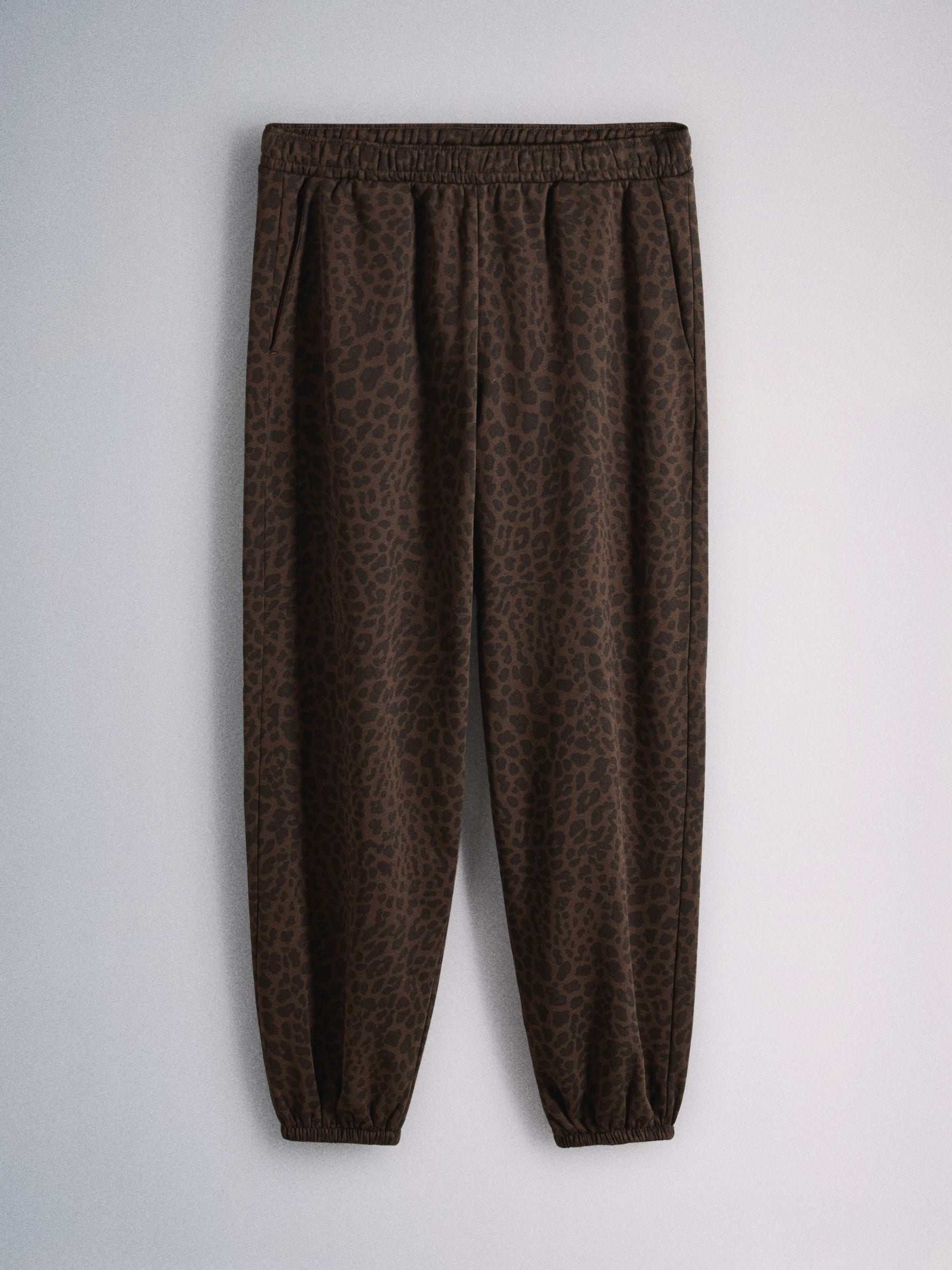 The Set Animal Print Crew Neck and Joggers Co-Ord Set - Animal - Regular - SIP Still Life