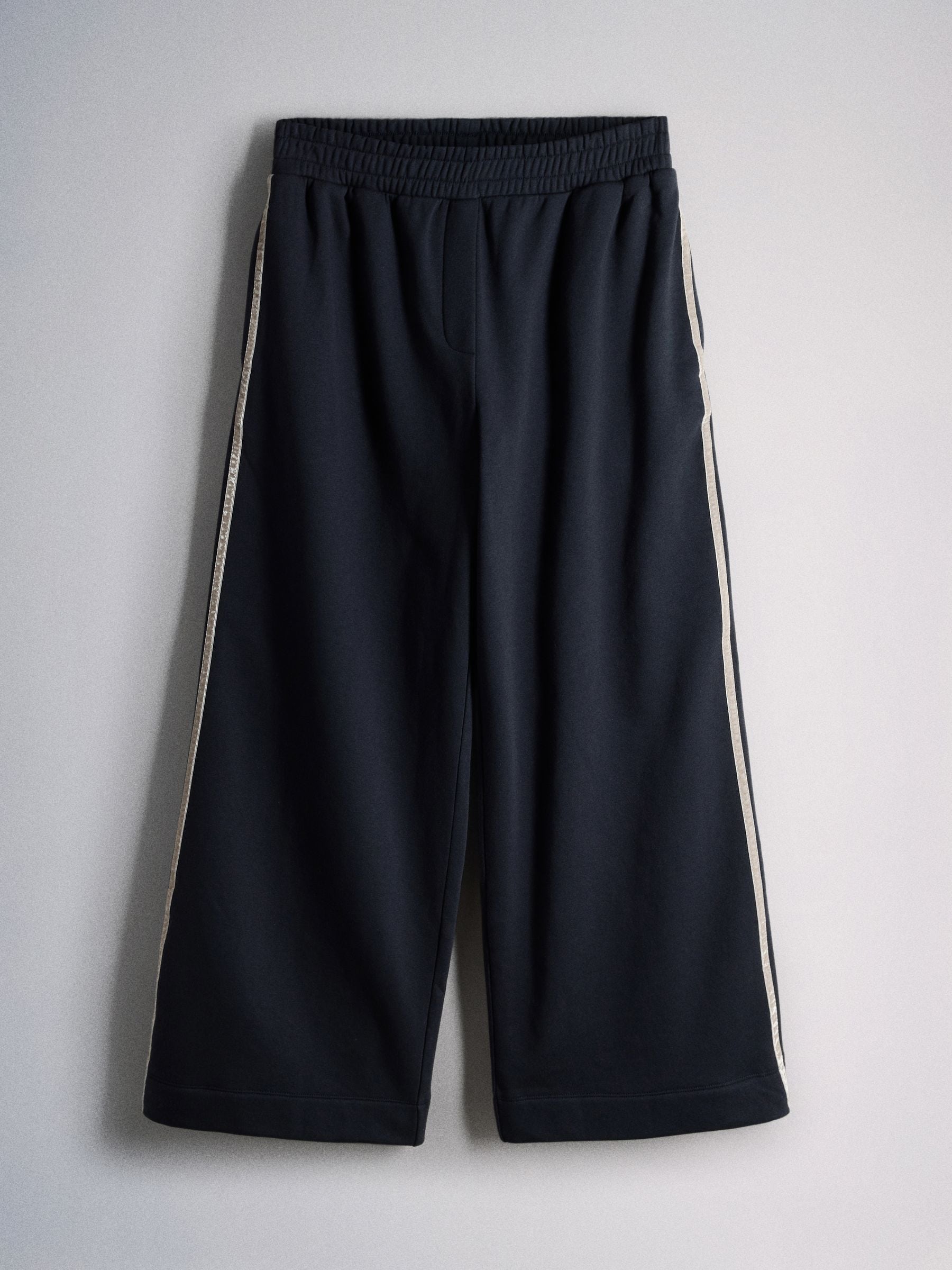 The Set Funnel Neck Sweat with Straight Leg Joggers Co-Ord Set - Navy - Regular - SIP Still Life