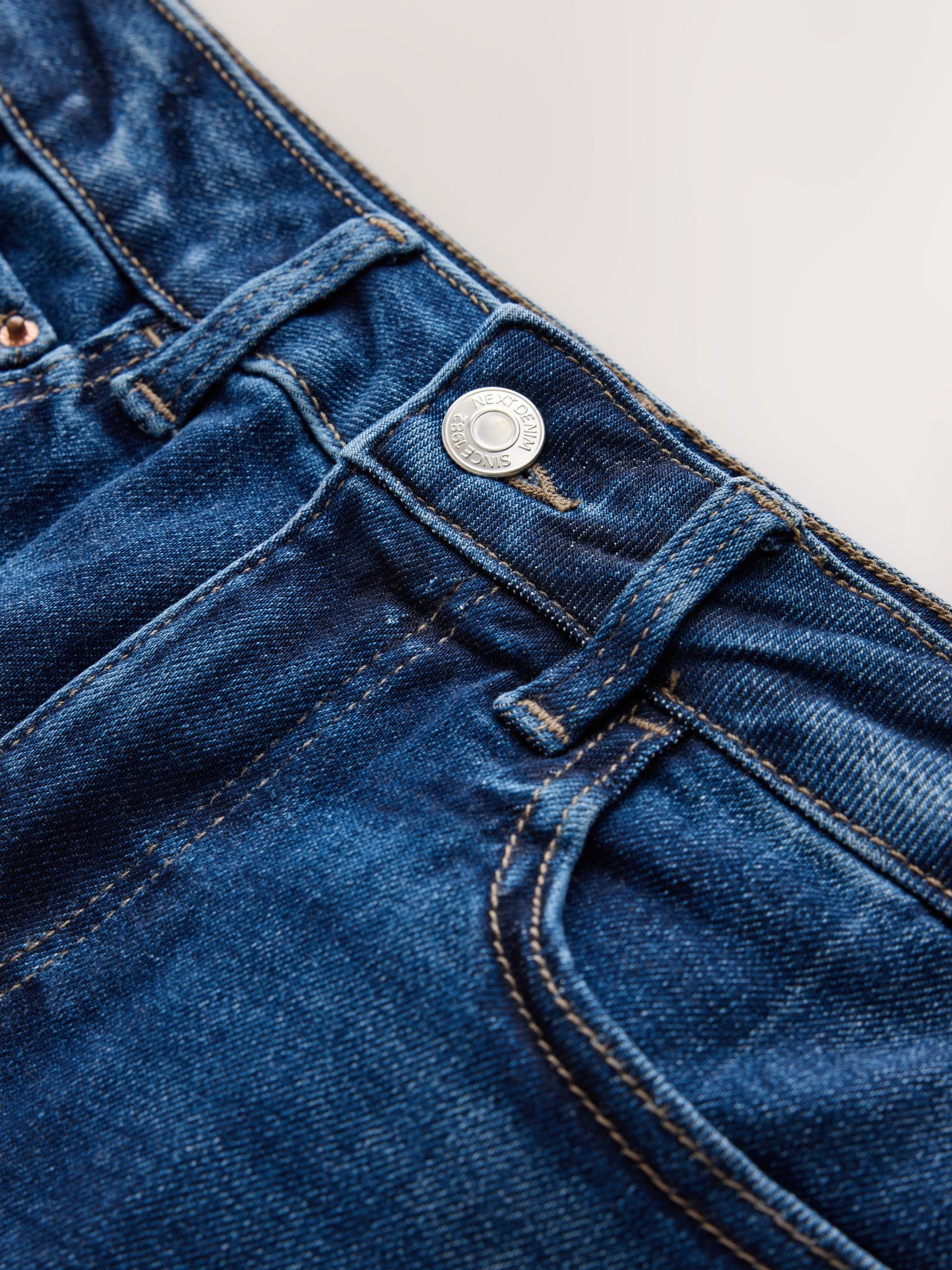 Mid Rise Super Soft Stretch Slim Jeans - Dark Blue - Regular - SIP Still Life