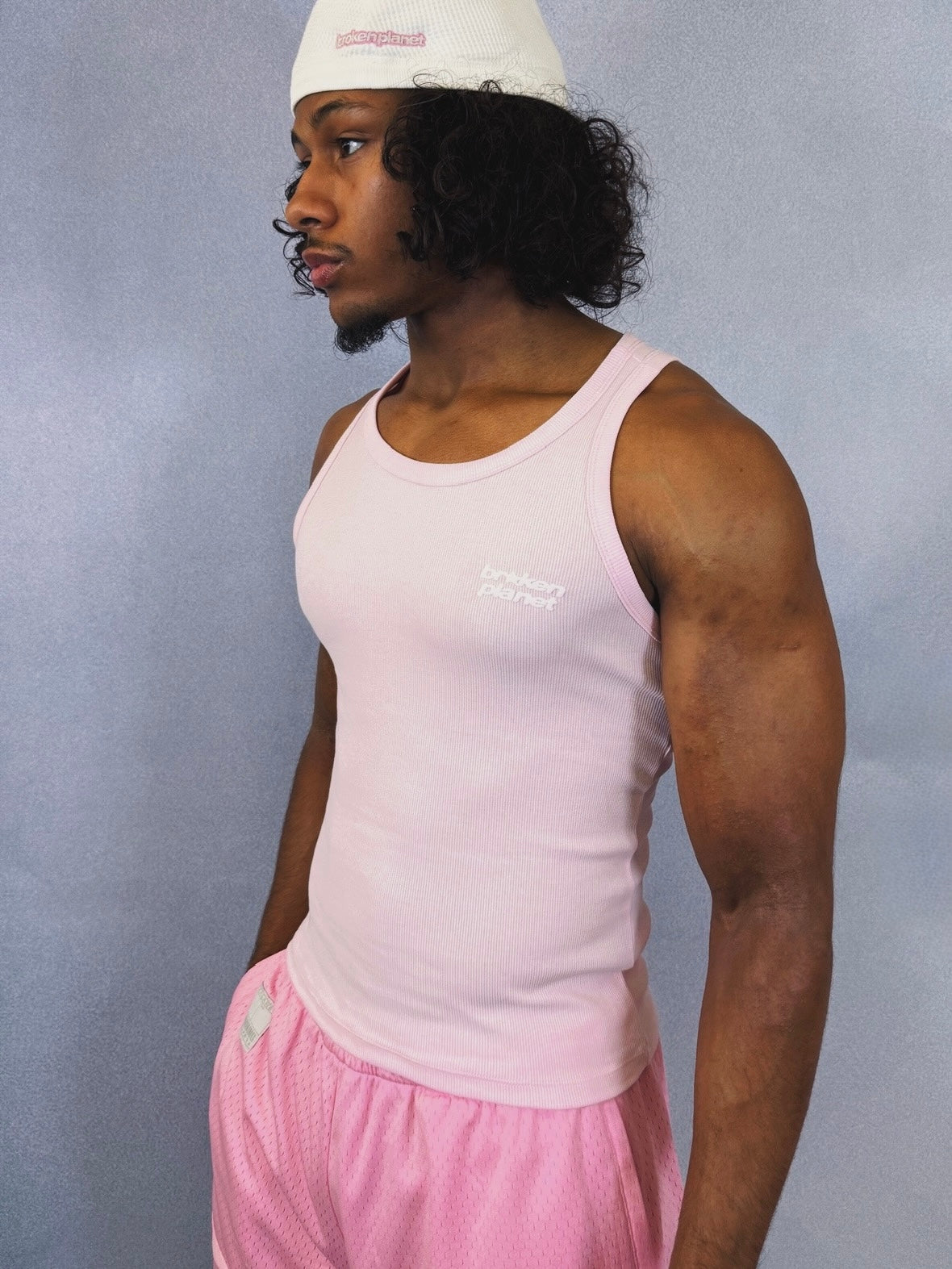 Men's Tank Top (3-pack) - Pink/White/Black - 5