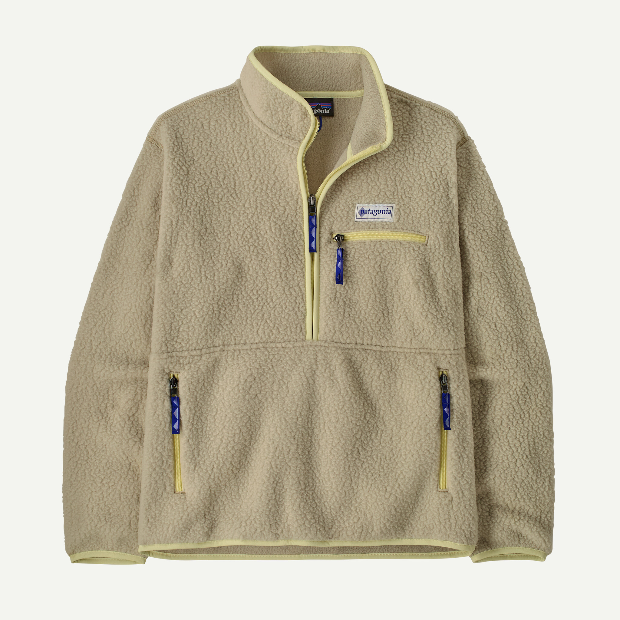 Women's Retro Pile Marsupial Fleece Pullover - Weathered Stone