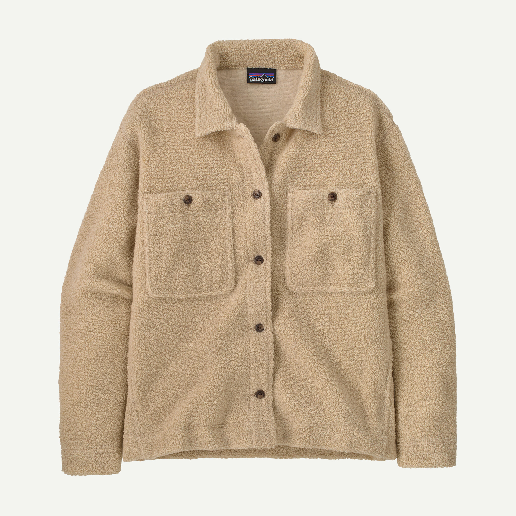 Women's Reclaimed Sweater Shirt Jacket - Dark Natural