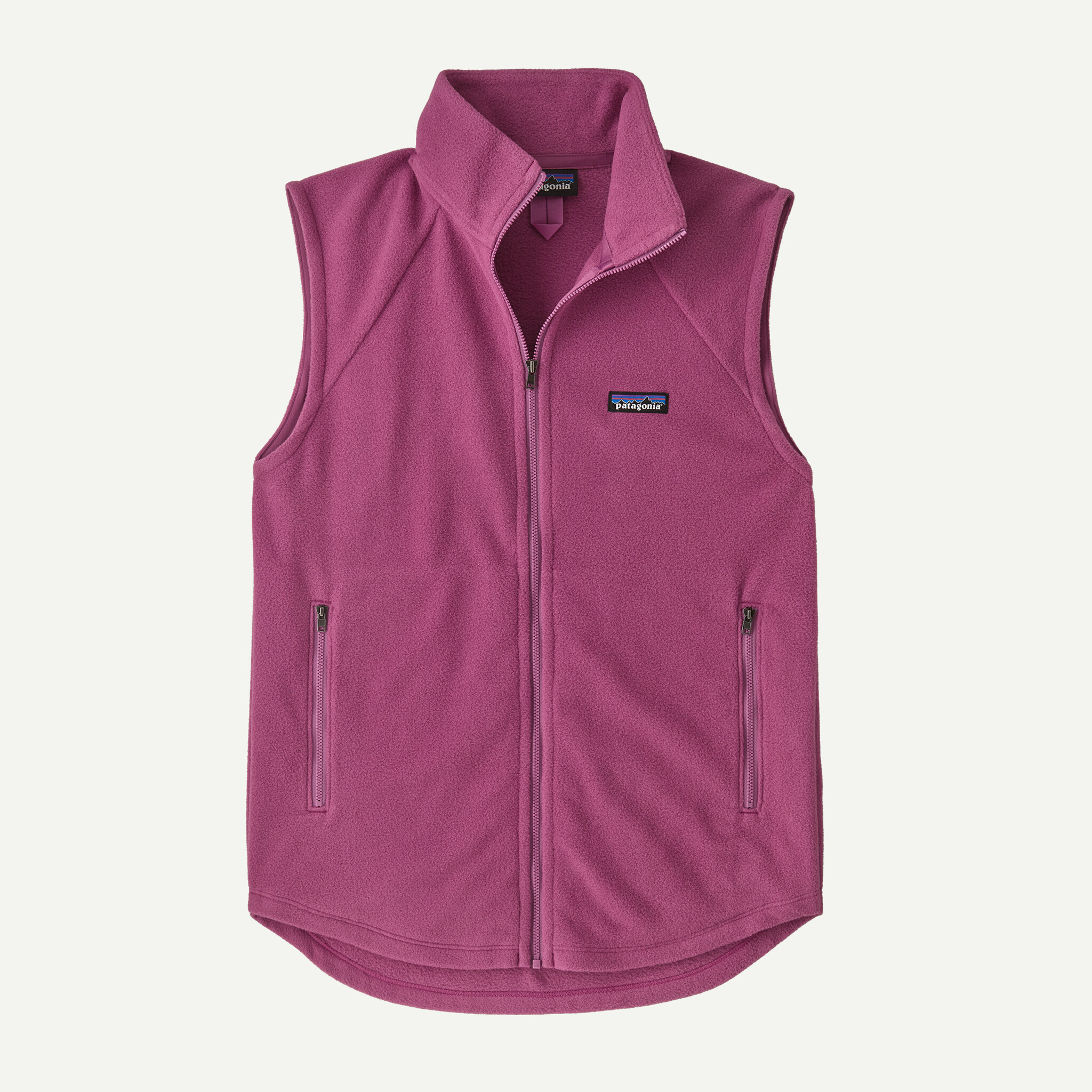 Women's Classic Microdini Fleece Vest - Faded Magenta