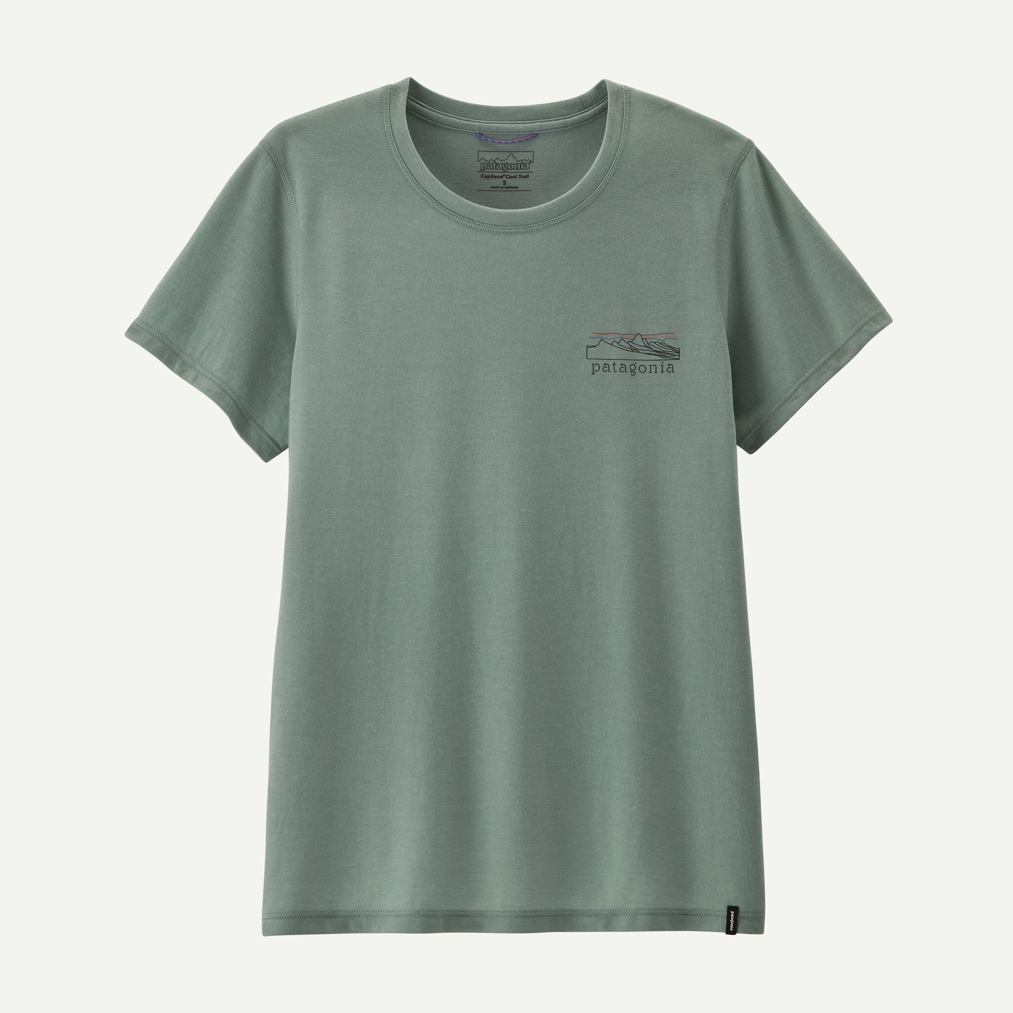Women's Capilene(R) Cool Trail Shirt - Stratapeaks - Cover Green