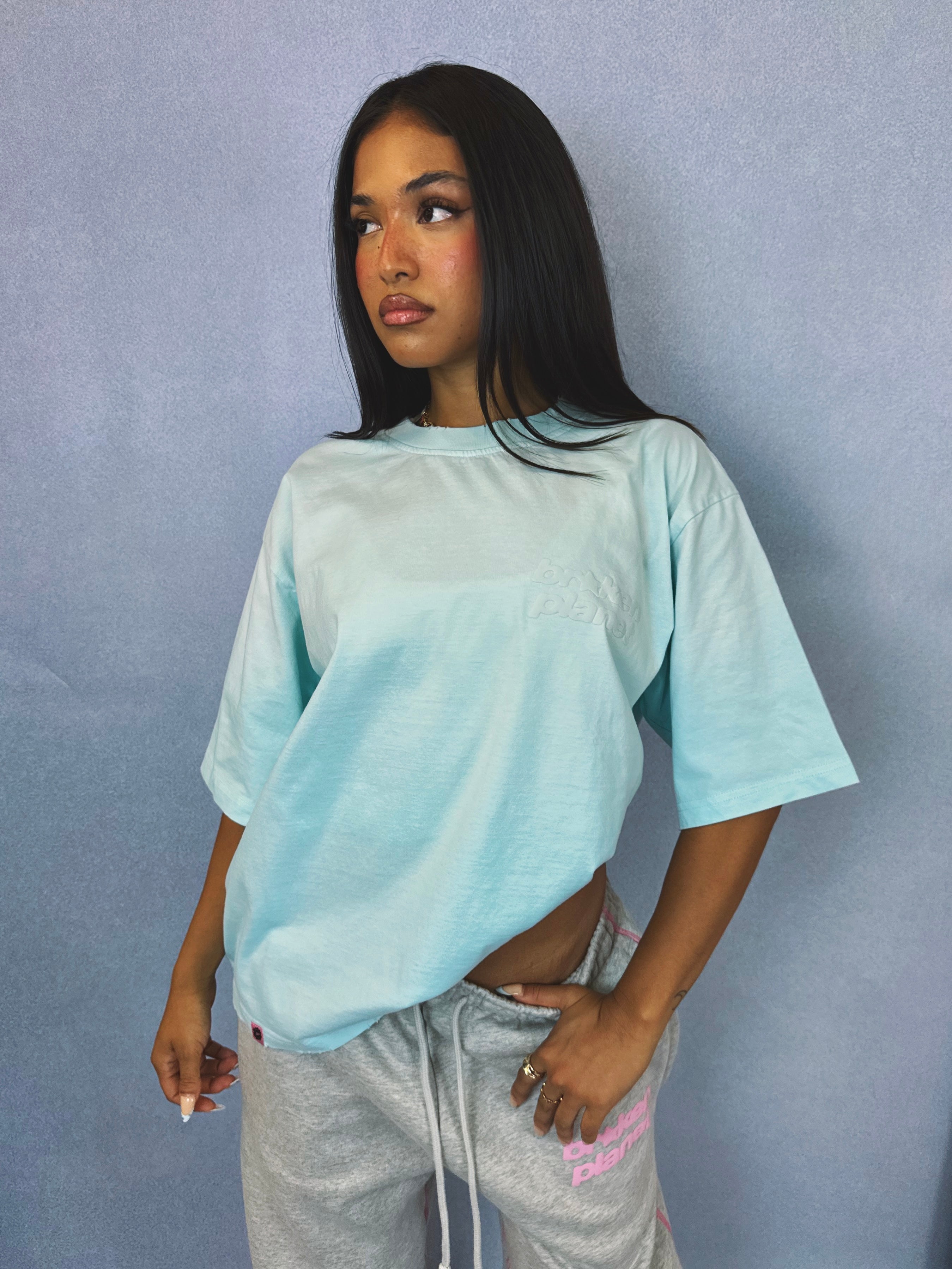Star Logo T-shirt - Blue Tint - 4