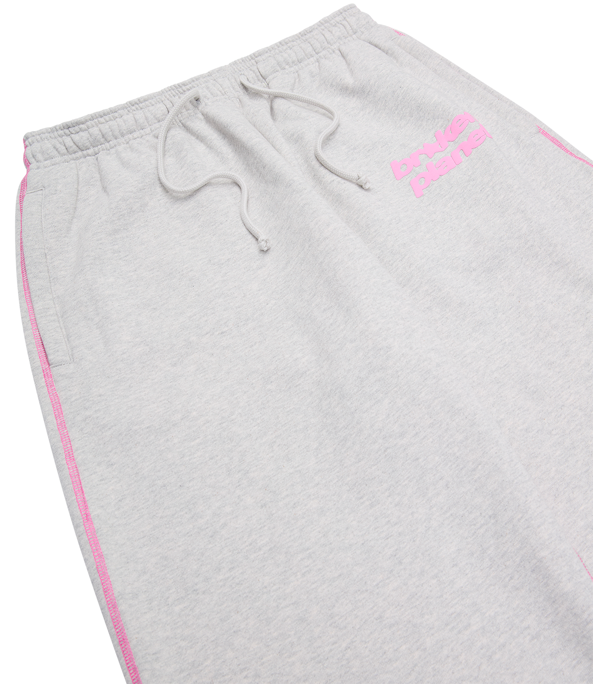 Star Logo Covered Stitch Sweatpants - Ash Heather Gray - 3