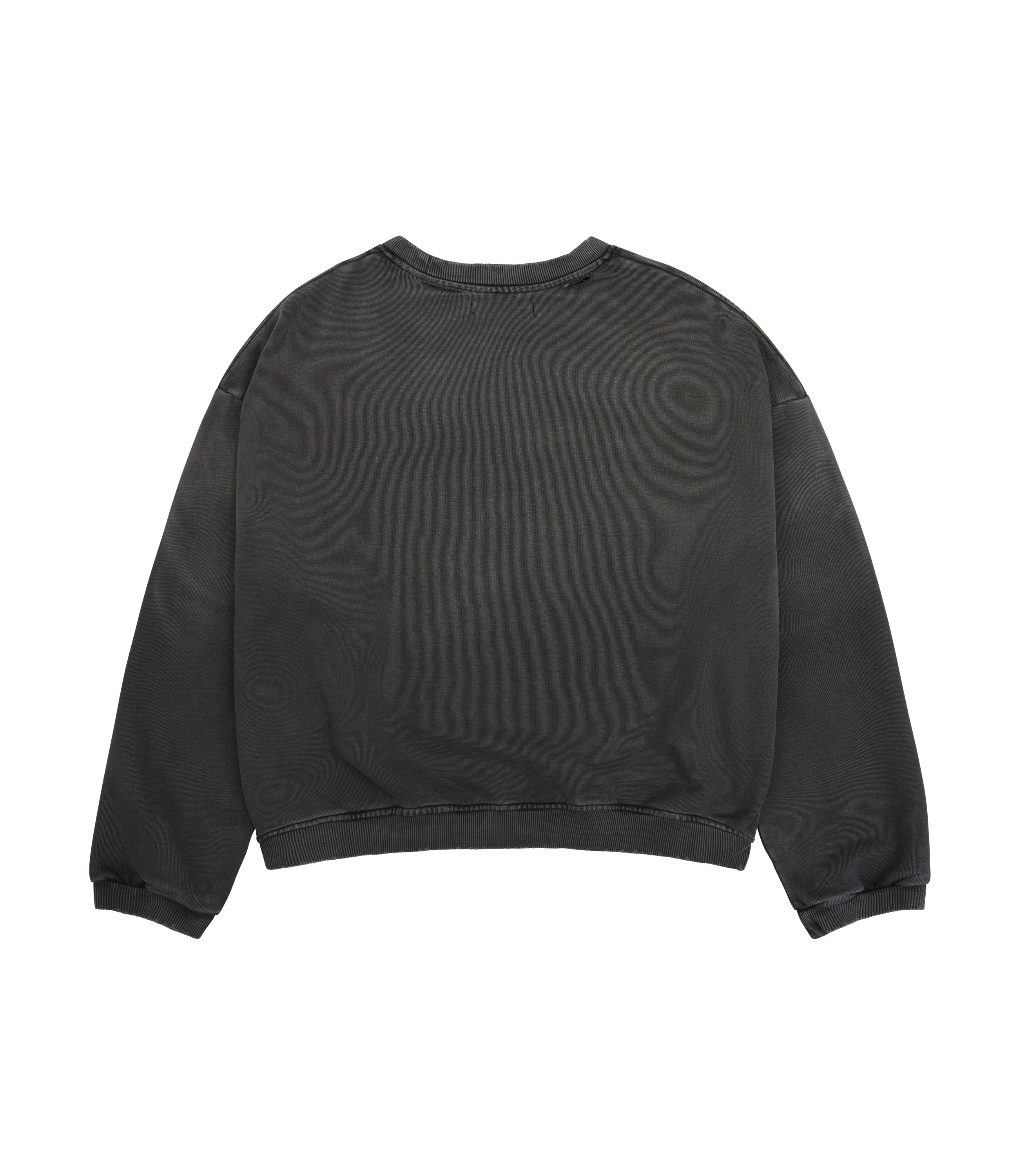 Star Logo Sunfaded Crewneck - Soot Black - 2