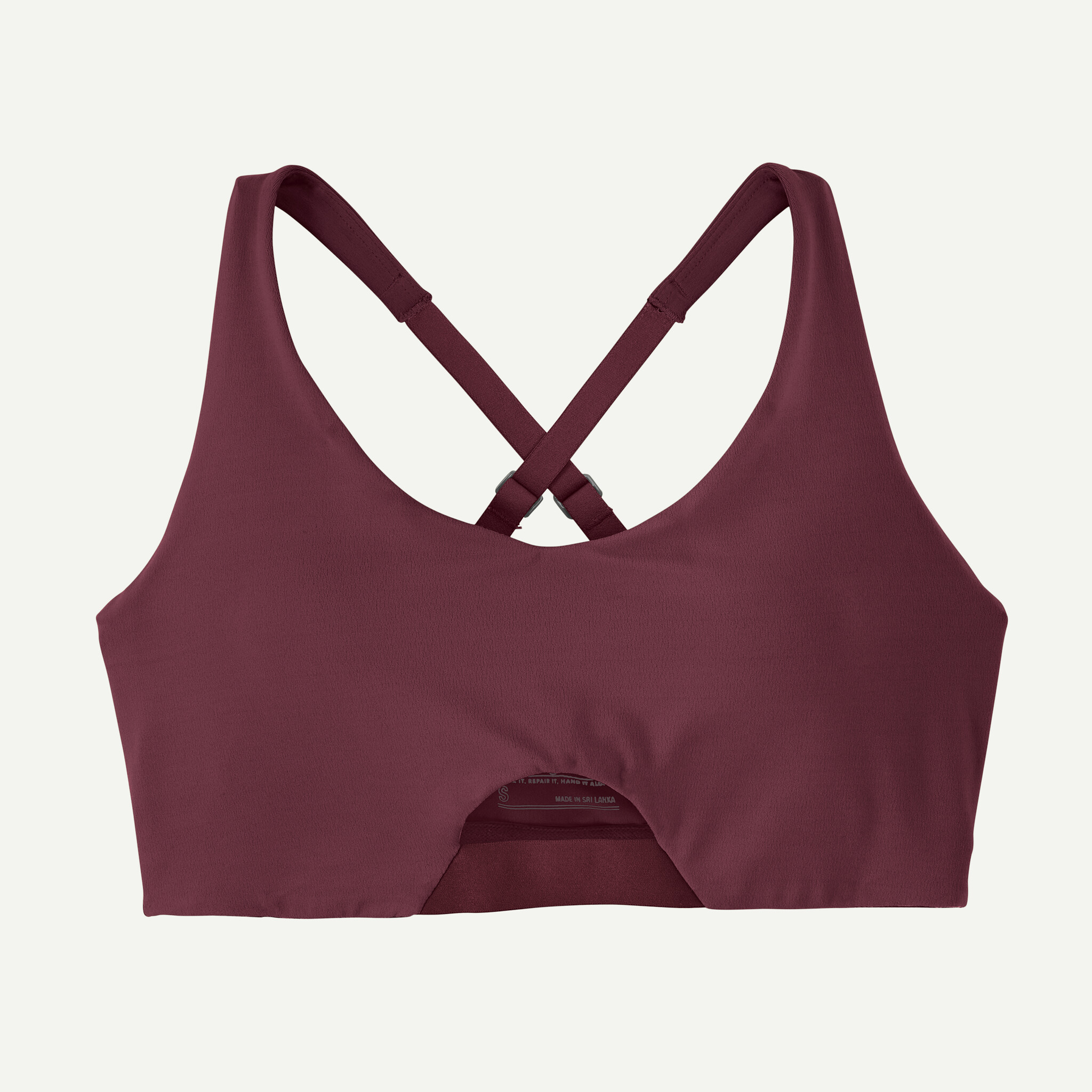 Women's Maipo Low-Impact Adjustable Bra - Berry Fig