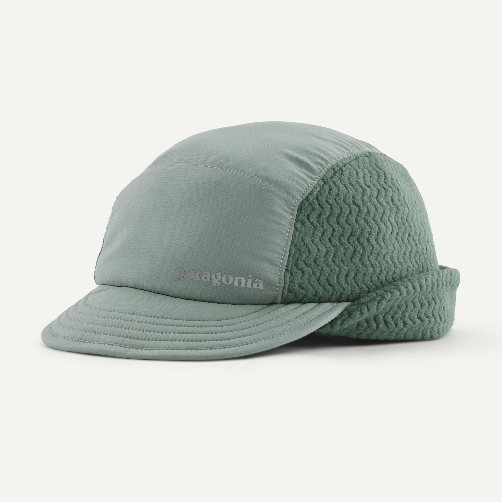 Winter Duckbill Running Cap - Cover Green