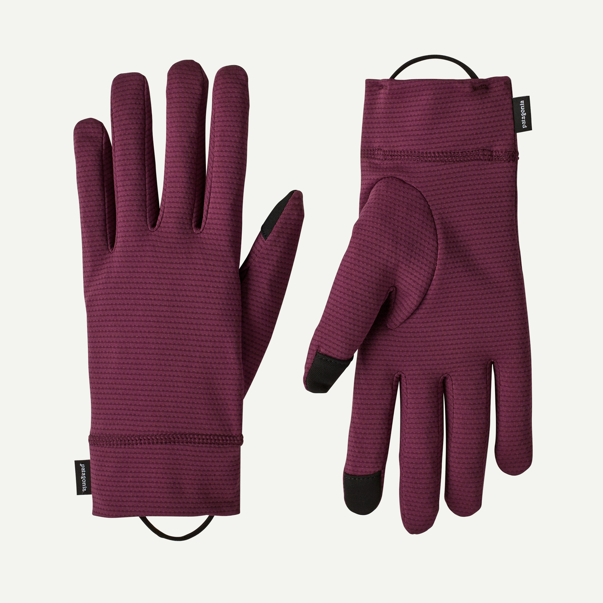 Capilene(TM) Midweight Liner Gloves - Berry Fig