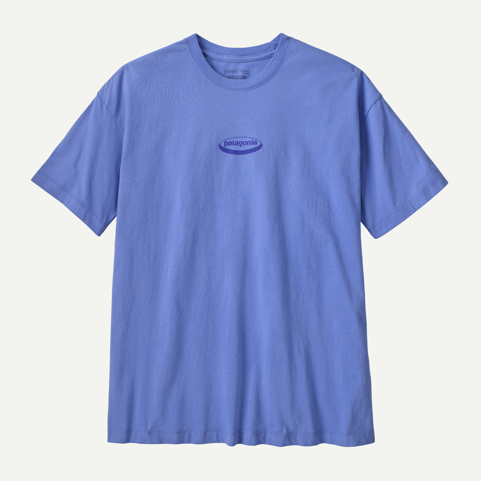 Women's '95 Oval Logo Oversized T-Shirt - Diver Blue