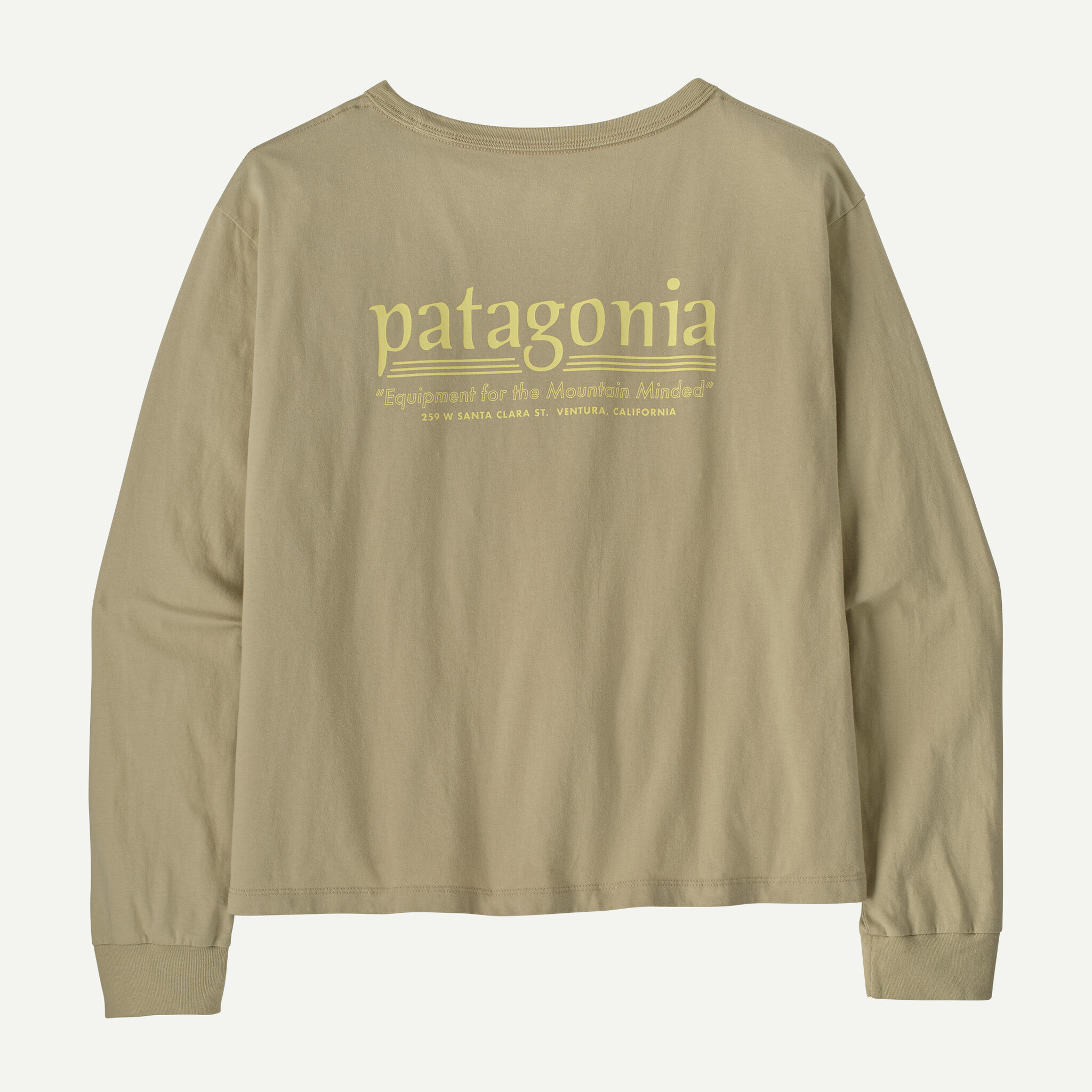 Women's Long-Sleeved Hut Tripper Easy-Cut T-Shirt - Weathered Stone