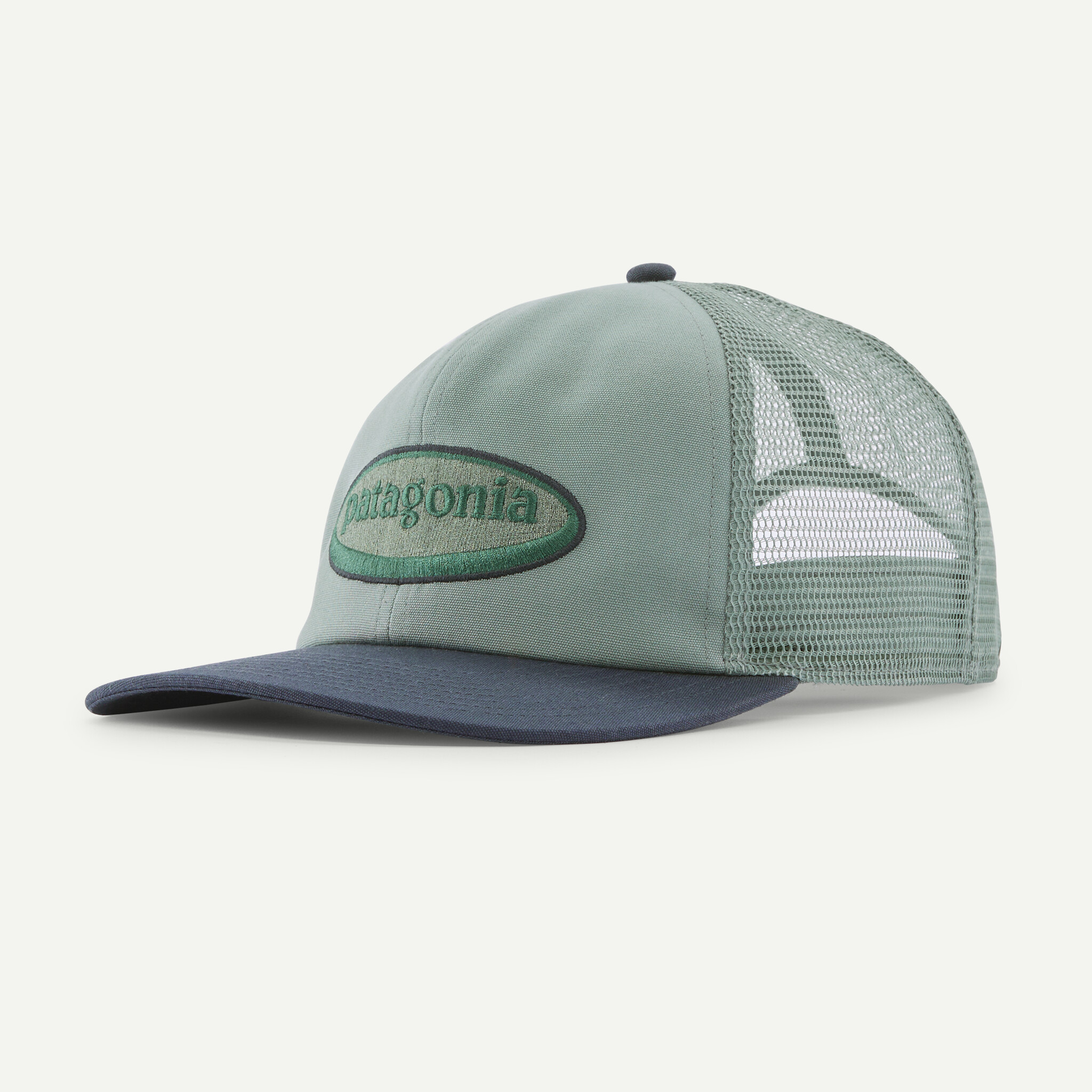 Relaxed Trucker Hat - '95 Oval Logo: Cover Green