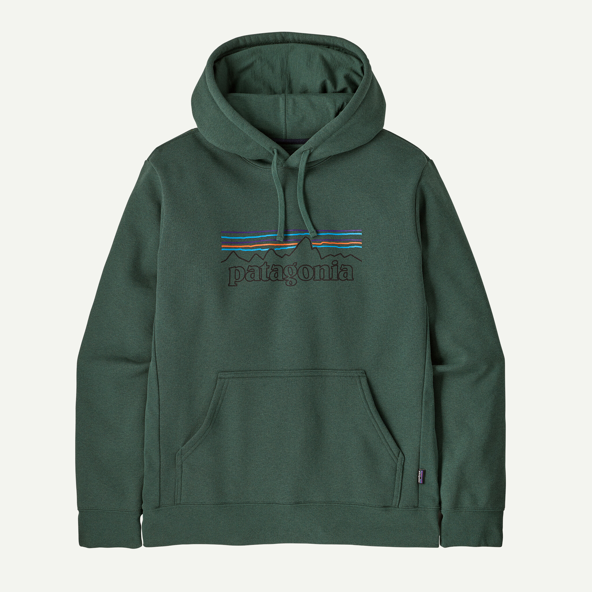 Men's P-6 Logo Uprisal Hoody - P-6 Outline: Canopy Green