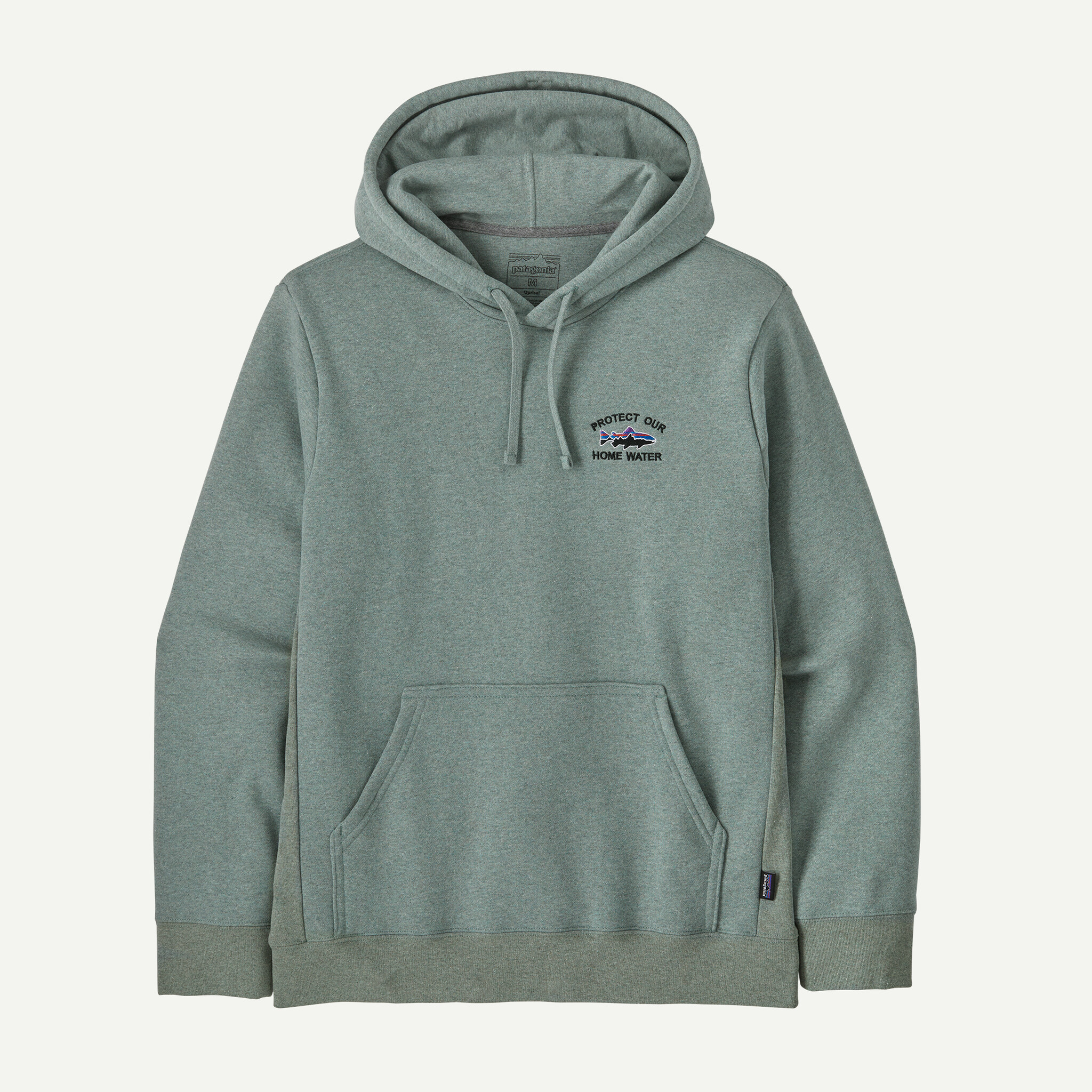 Men's Home Water Trout Uprisal Hoody - Cover Green