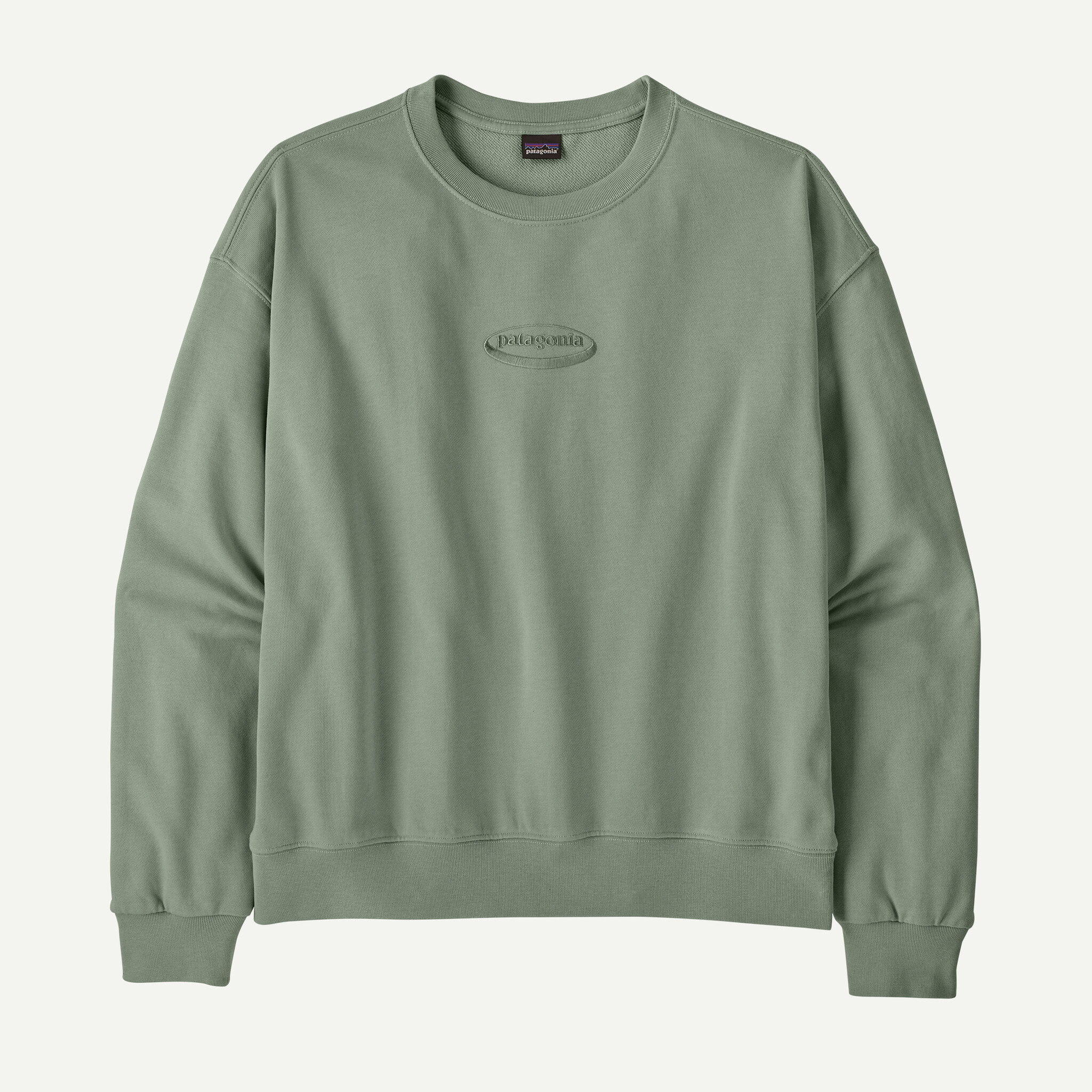 Women's '95 Oval Logo Daily Crew - Cover Green