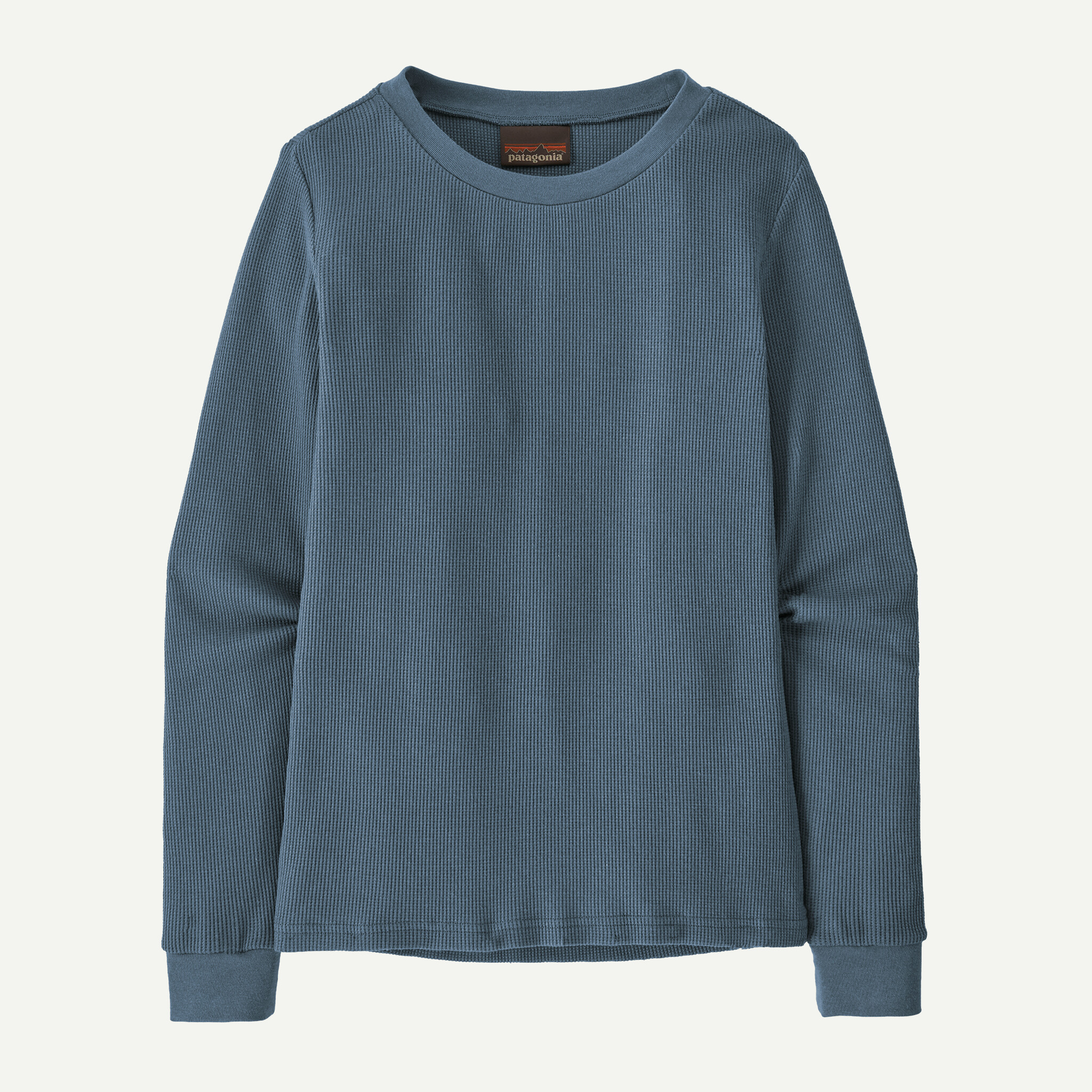Women's Work Waffle Crewneck - Utility Blue