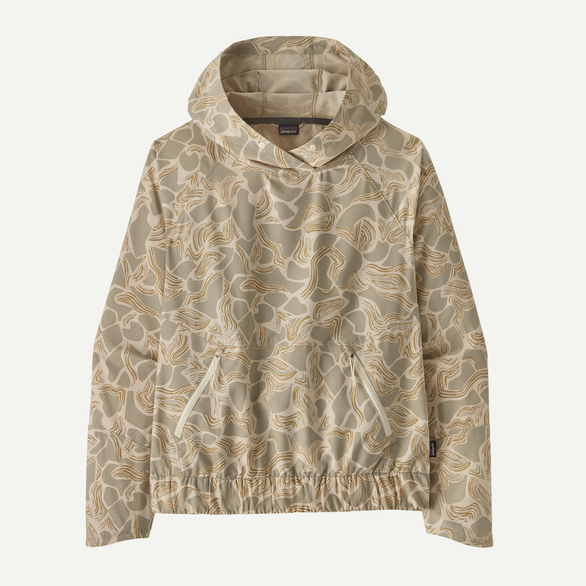 Women's Swift Drift Sun Hoody - Coastal Edge: Natural