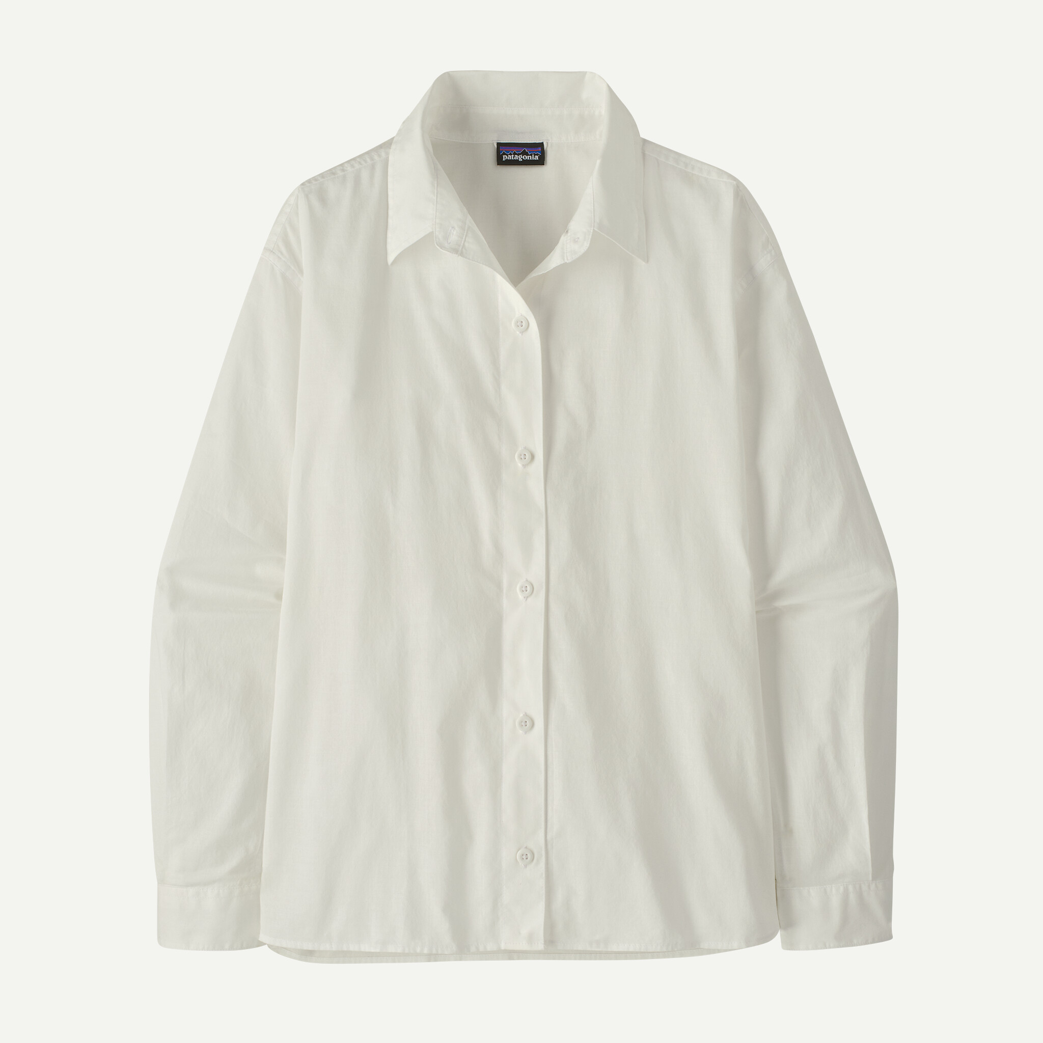 Women's Long-Sleeved Sunrise Stream Shirt - White