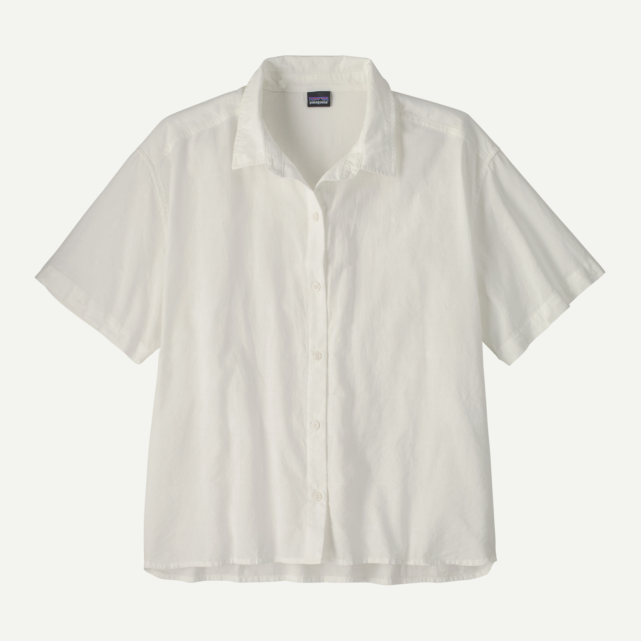 Women's Lightweight A/C(R) Shirt - Windowpane Dobby: White